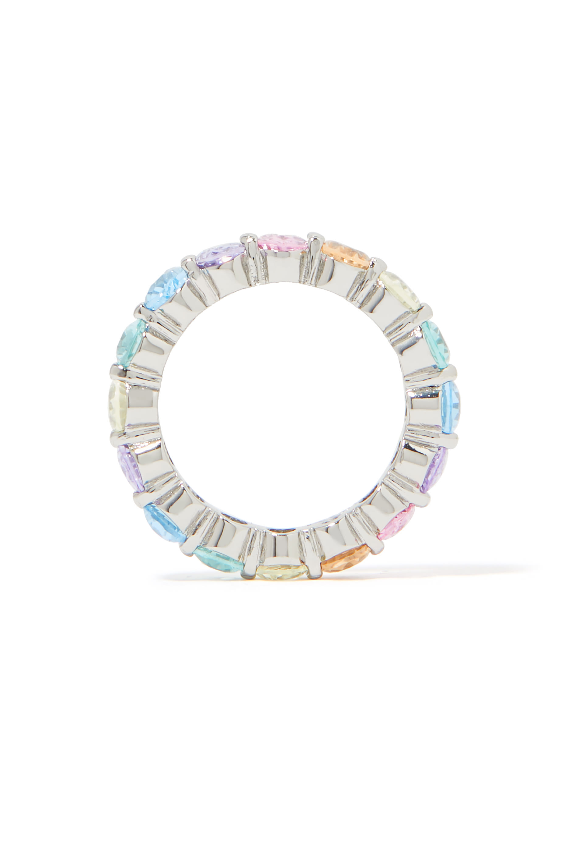 Rainbow Crystal Ring