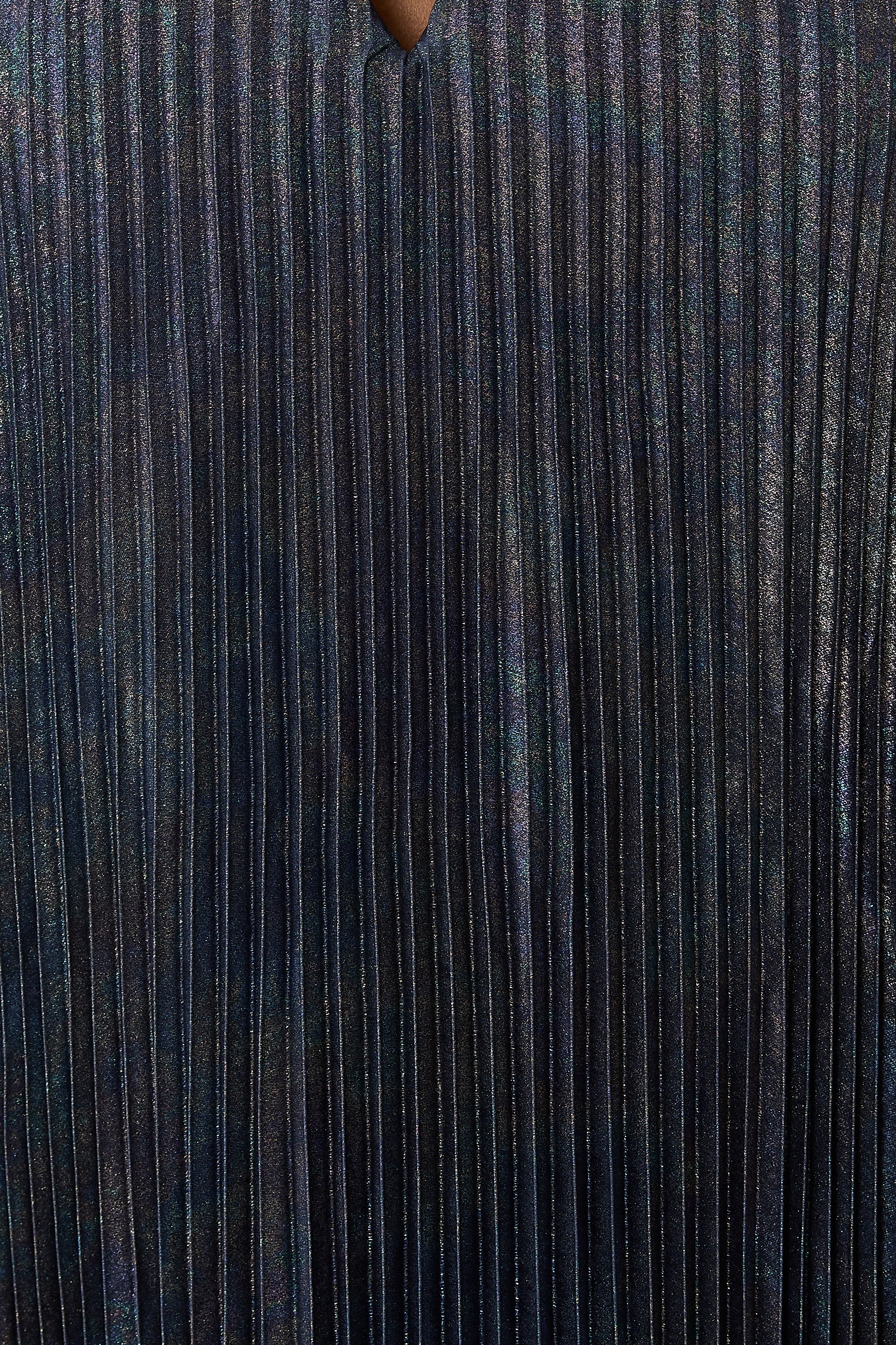 Galaxy-Print Maxi Dress