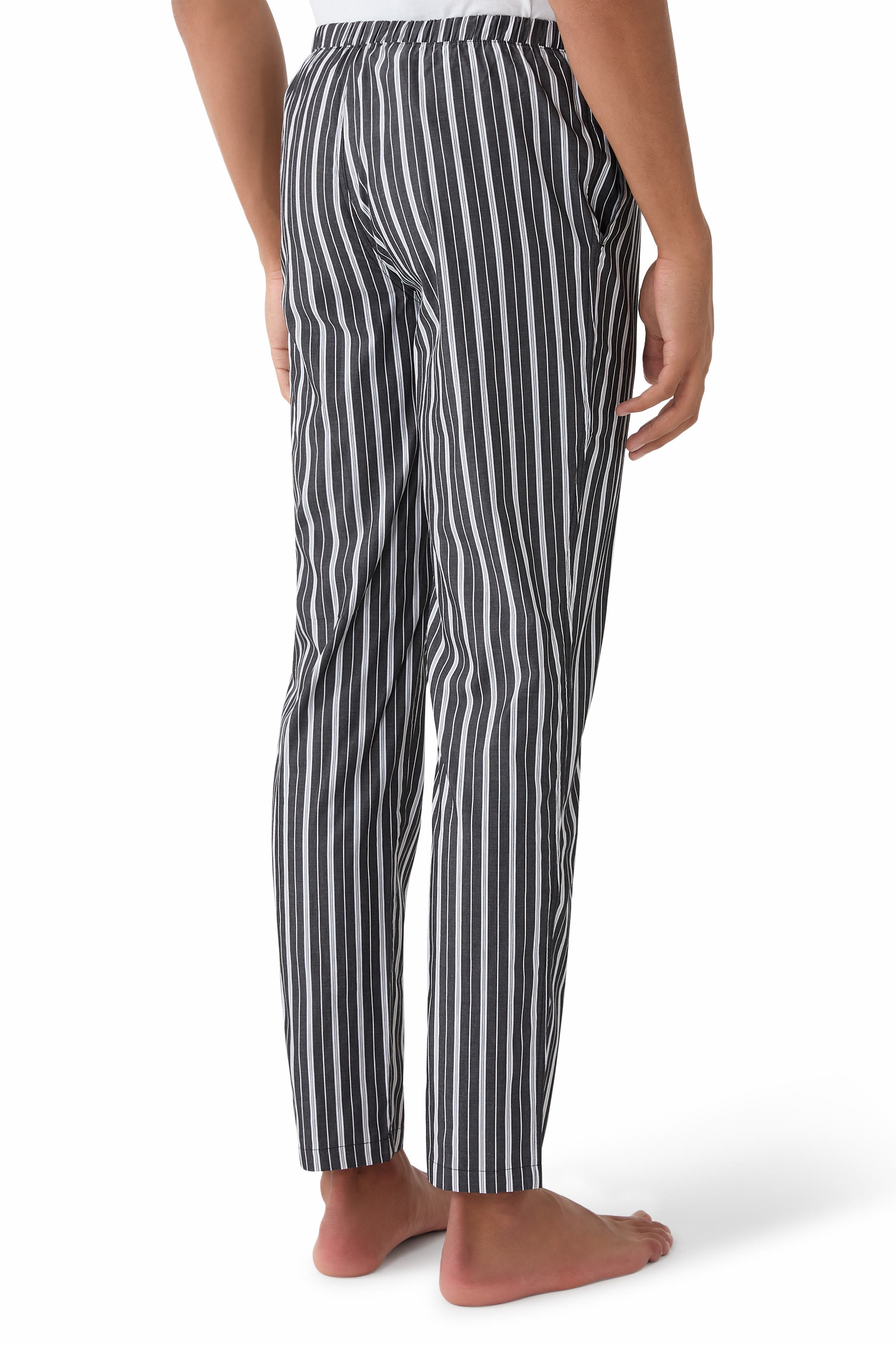 Pajama Pants in Woven Cotton