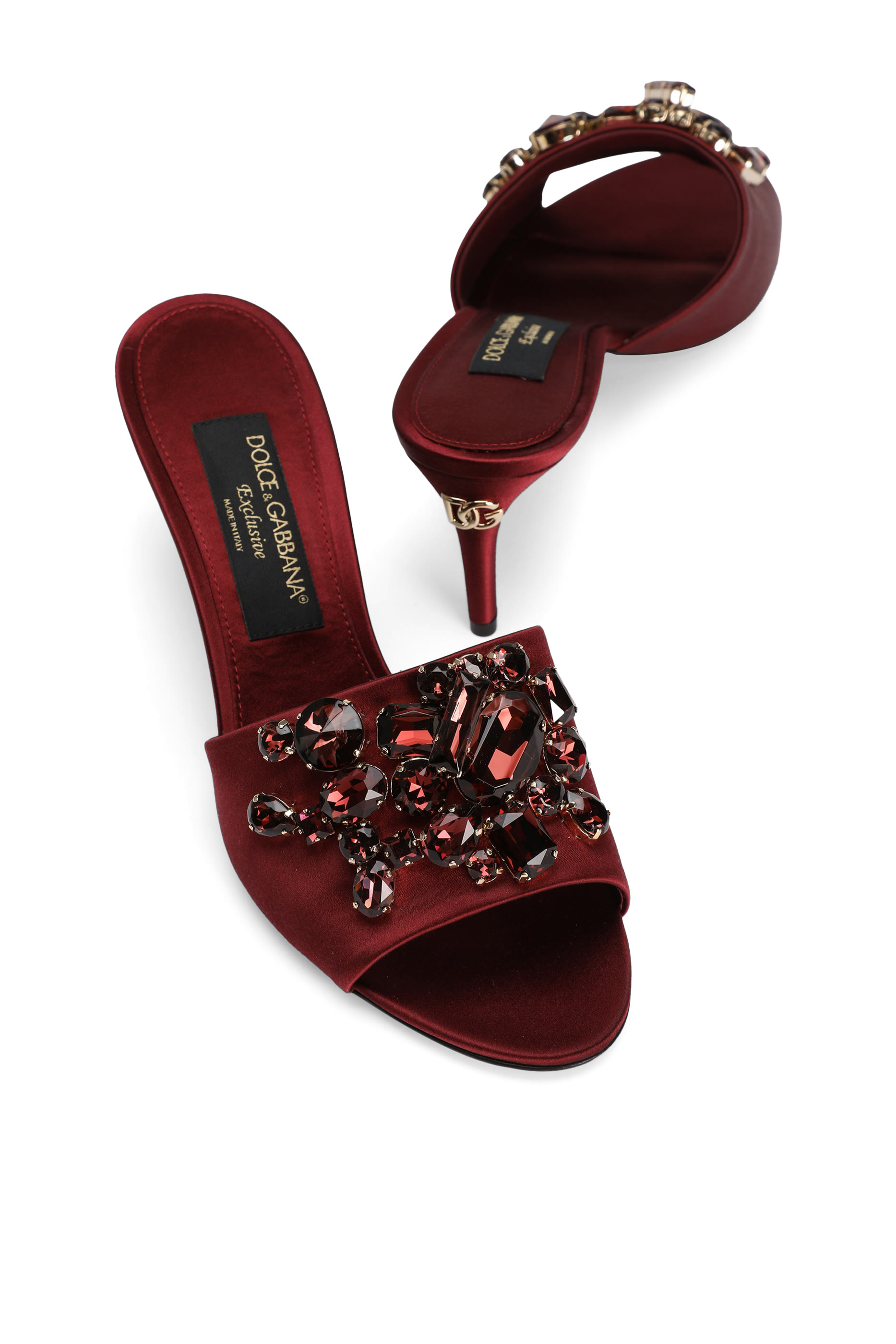 Gemstone Embellished 70 Mules