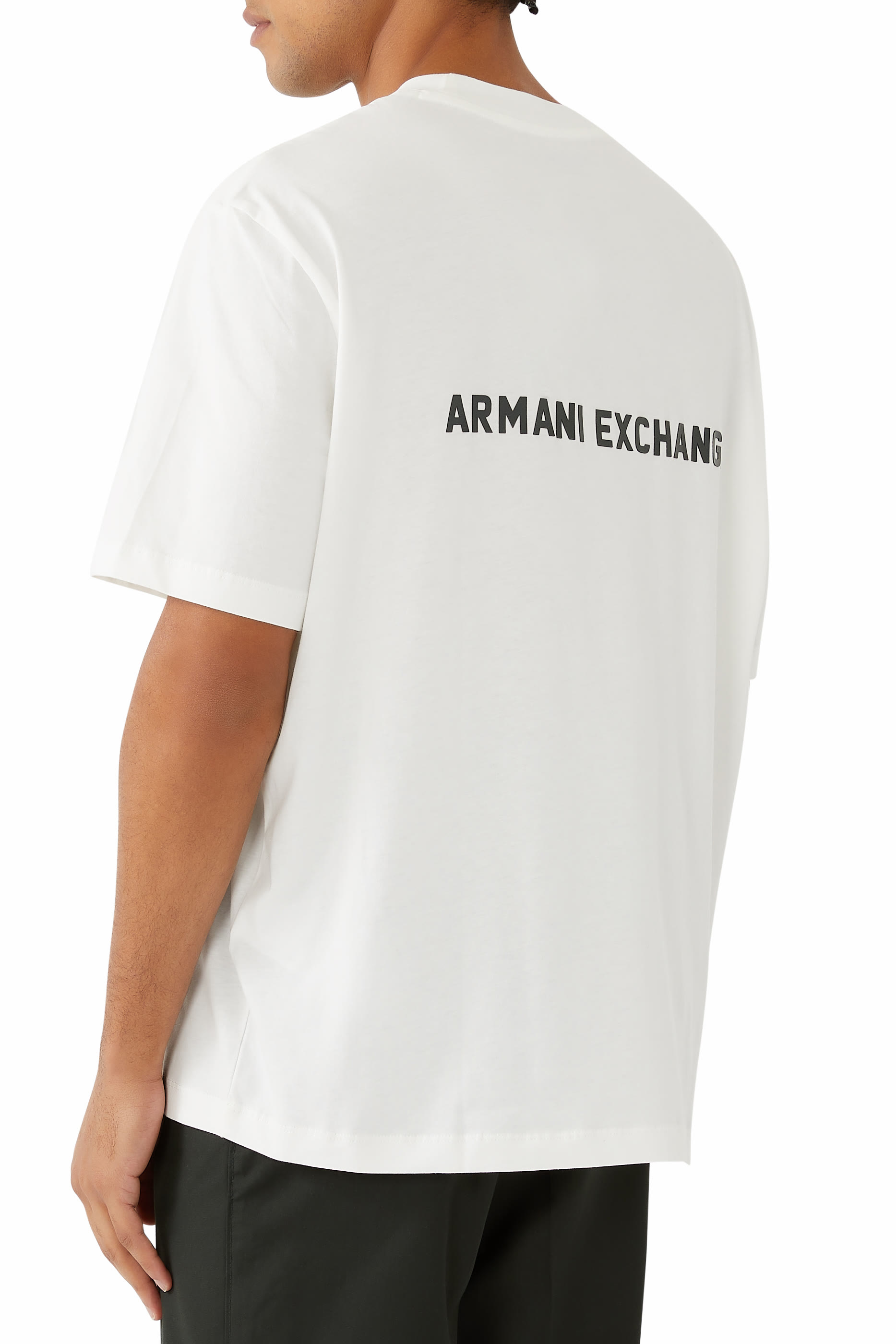 Logo-Print Front and Back T-Shirt