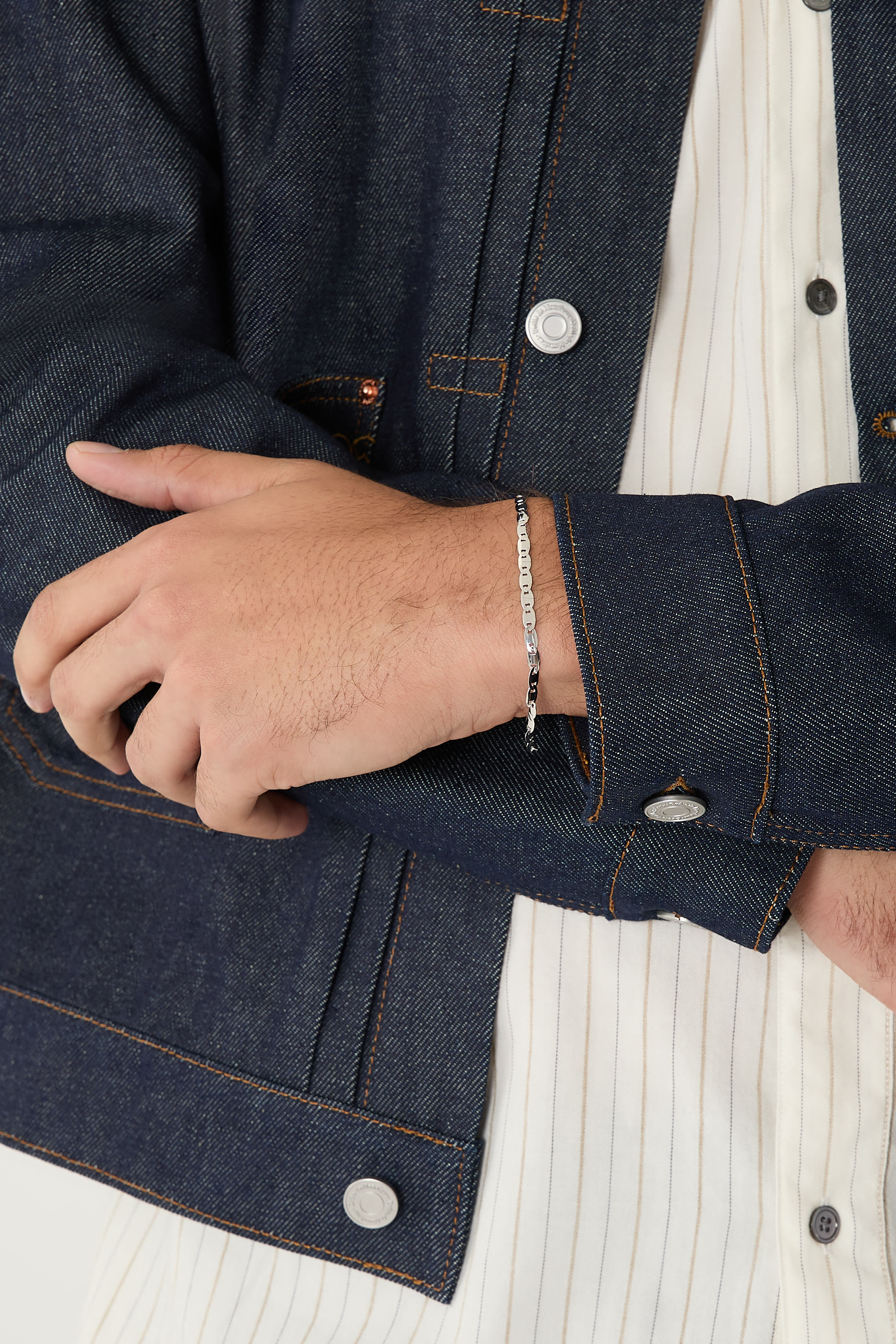 Vesper Chain Bracelet, Sterling Silver