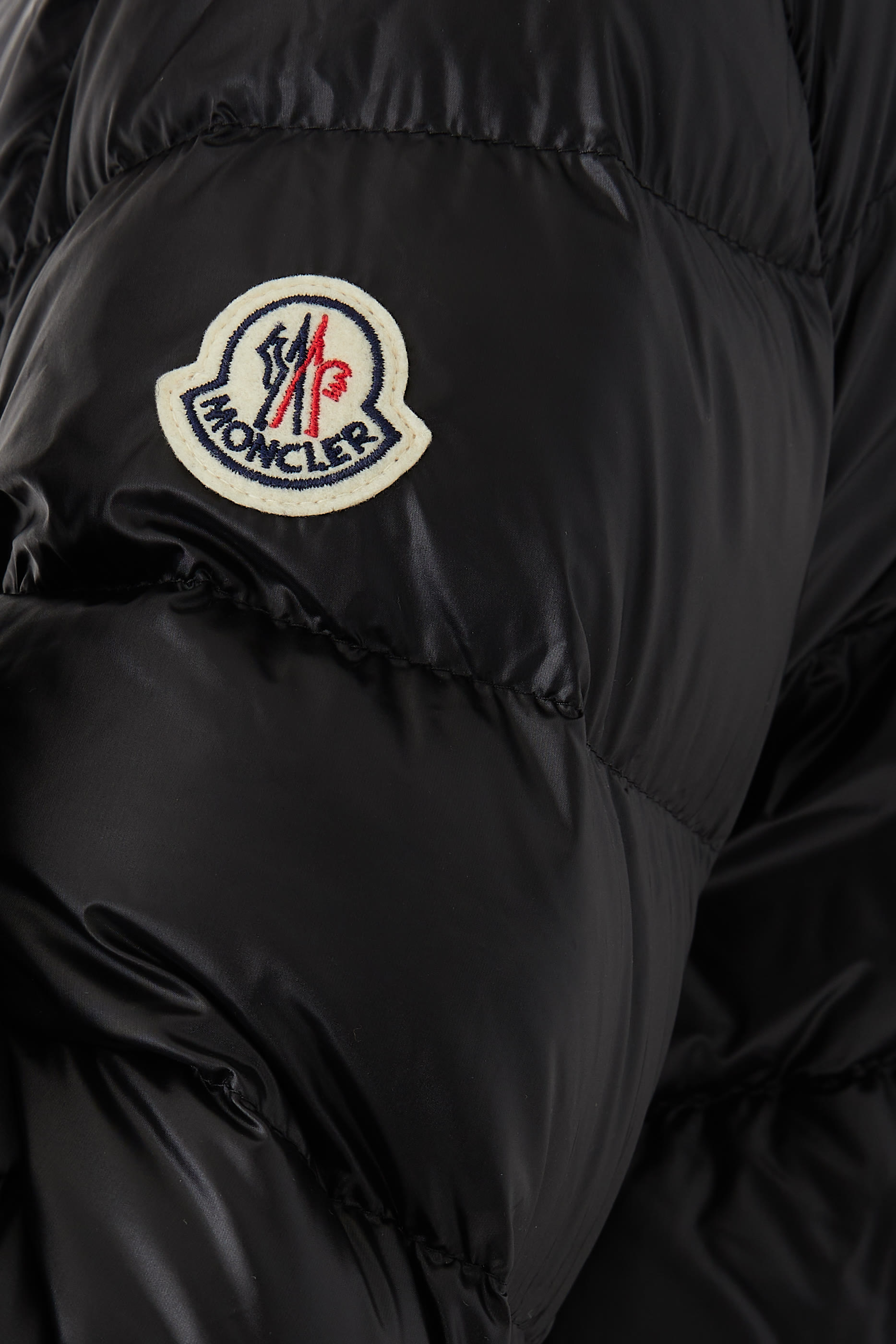 Argenno Hooded Mid-Length Down Jacket