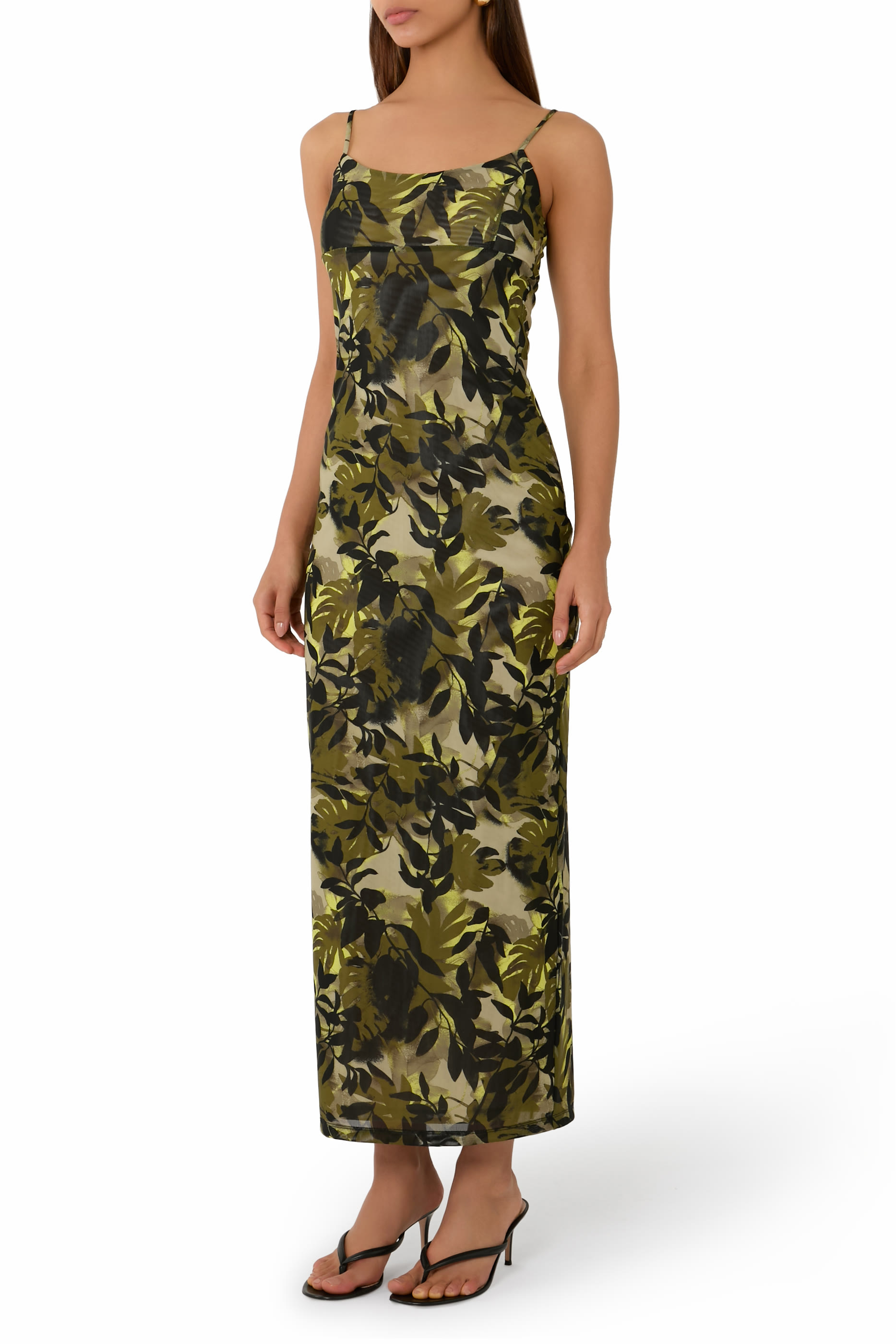 Thin Straps Long Dress