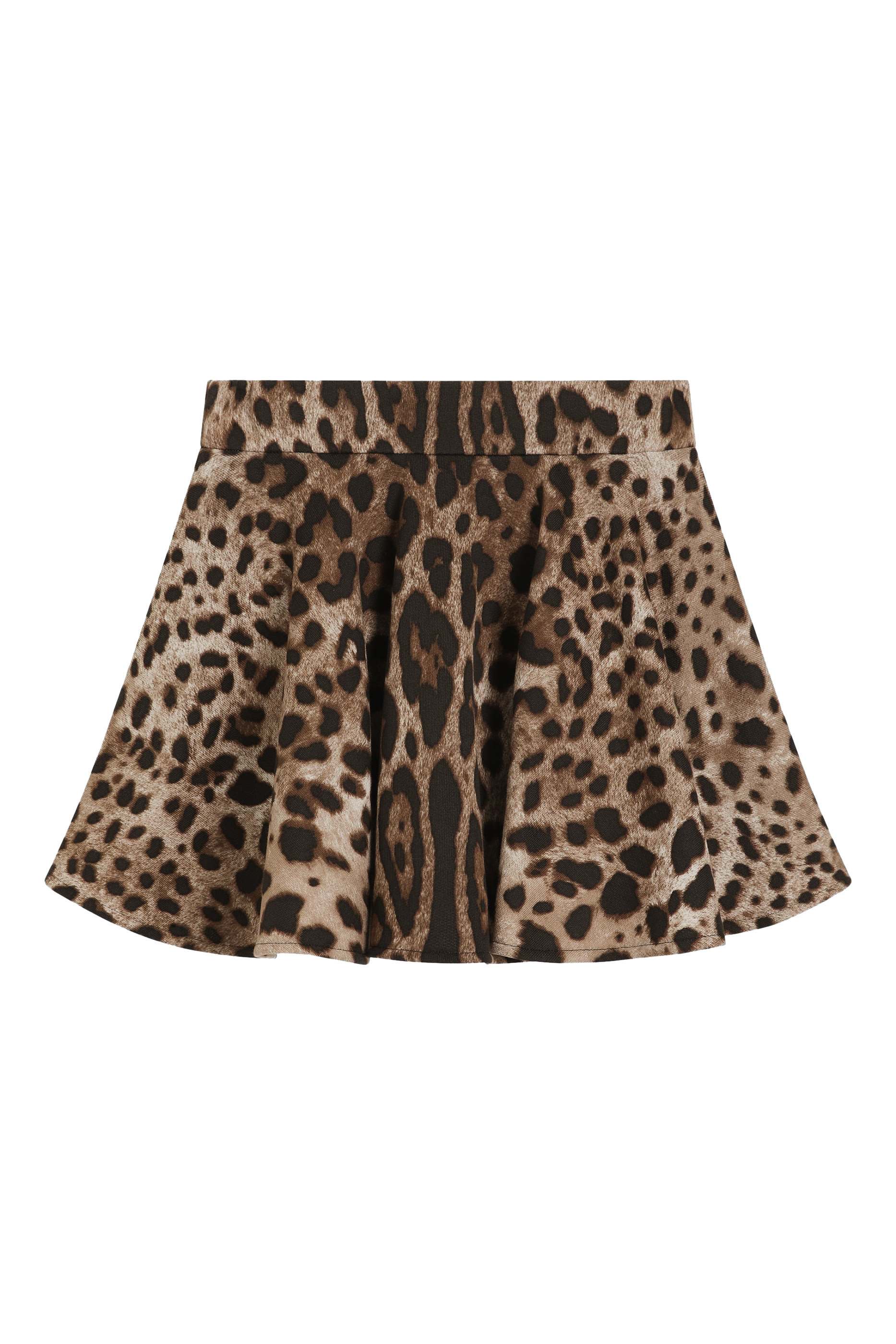 Kids Leopard-Print Fleece Skirt