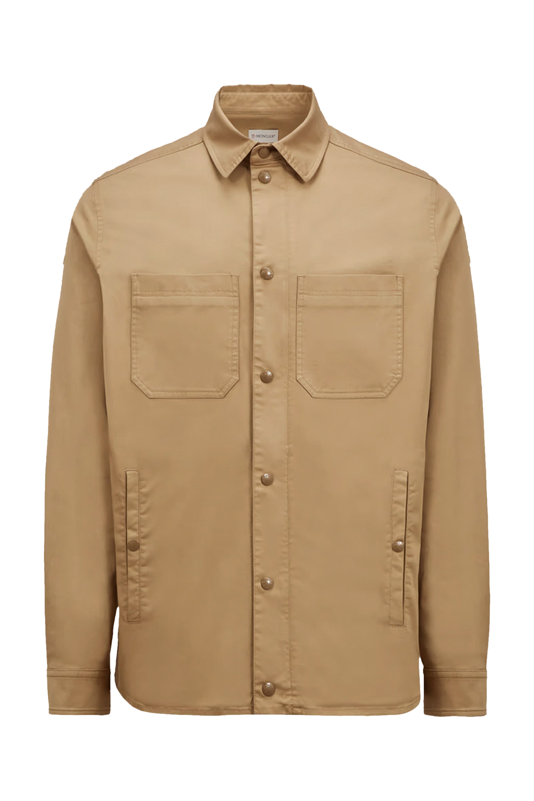 Cotton Gabardine Shirt Jacket