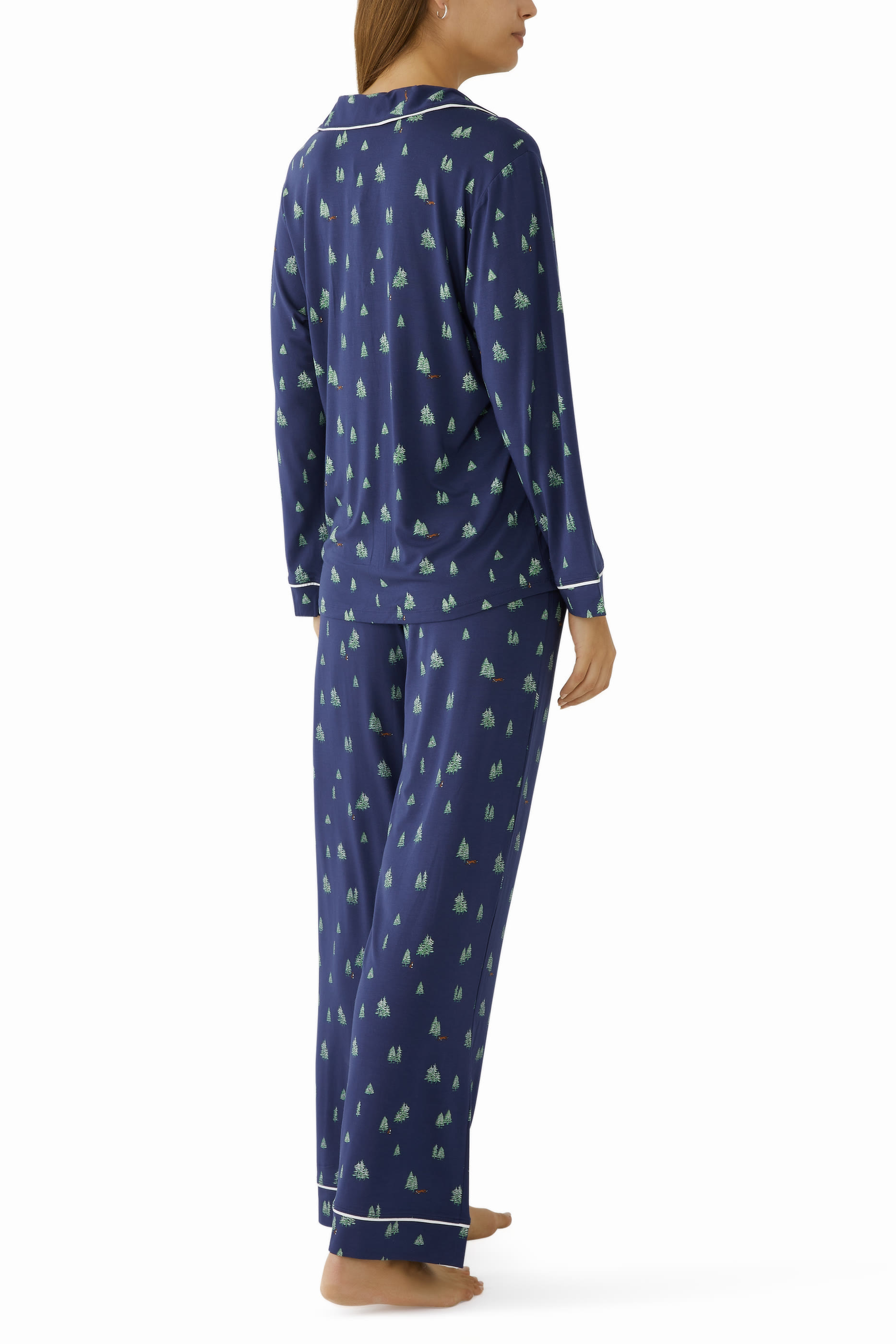 William Printed Pajama Set