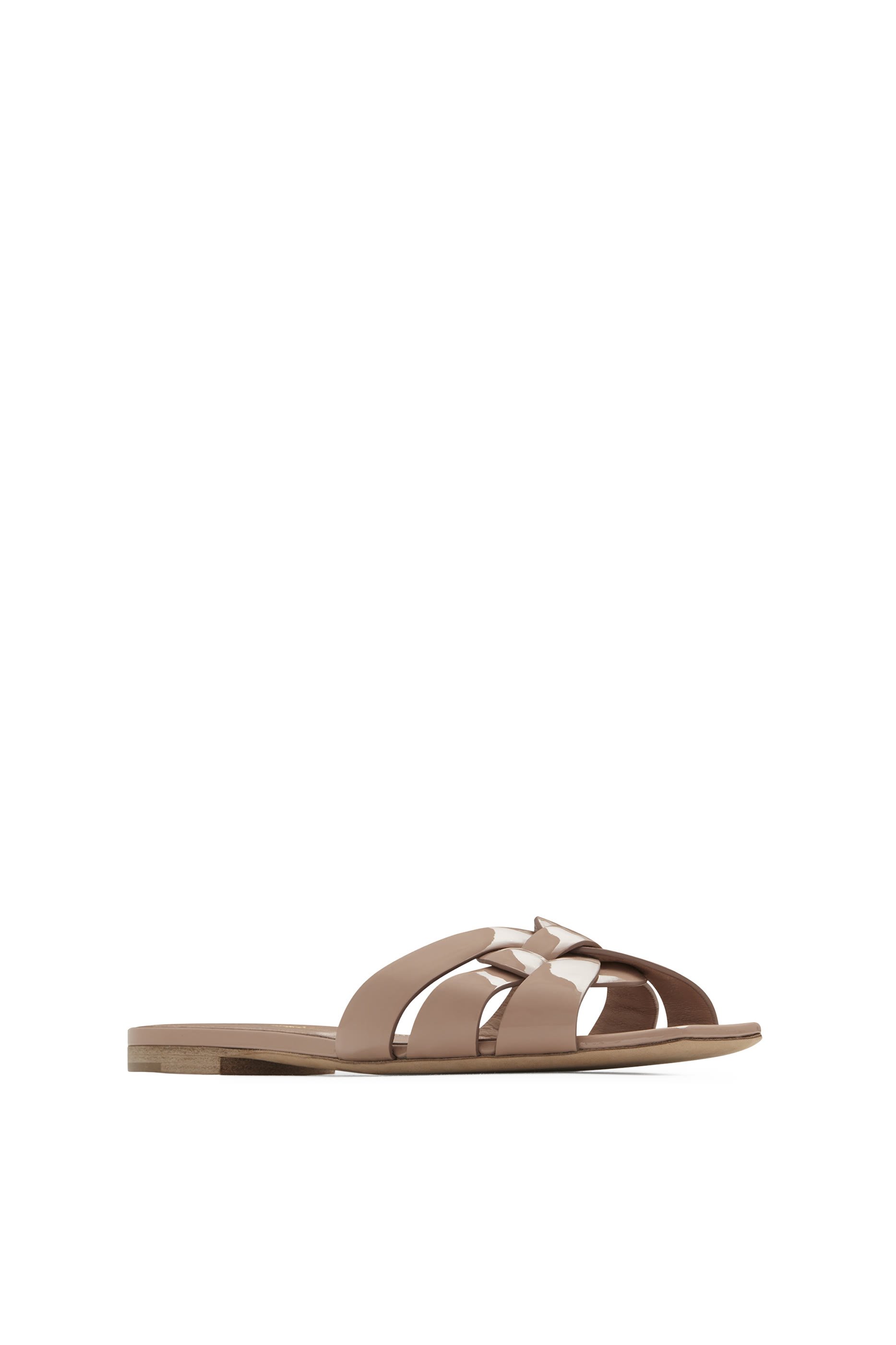 Tribute Mules in Patent Leather 