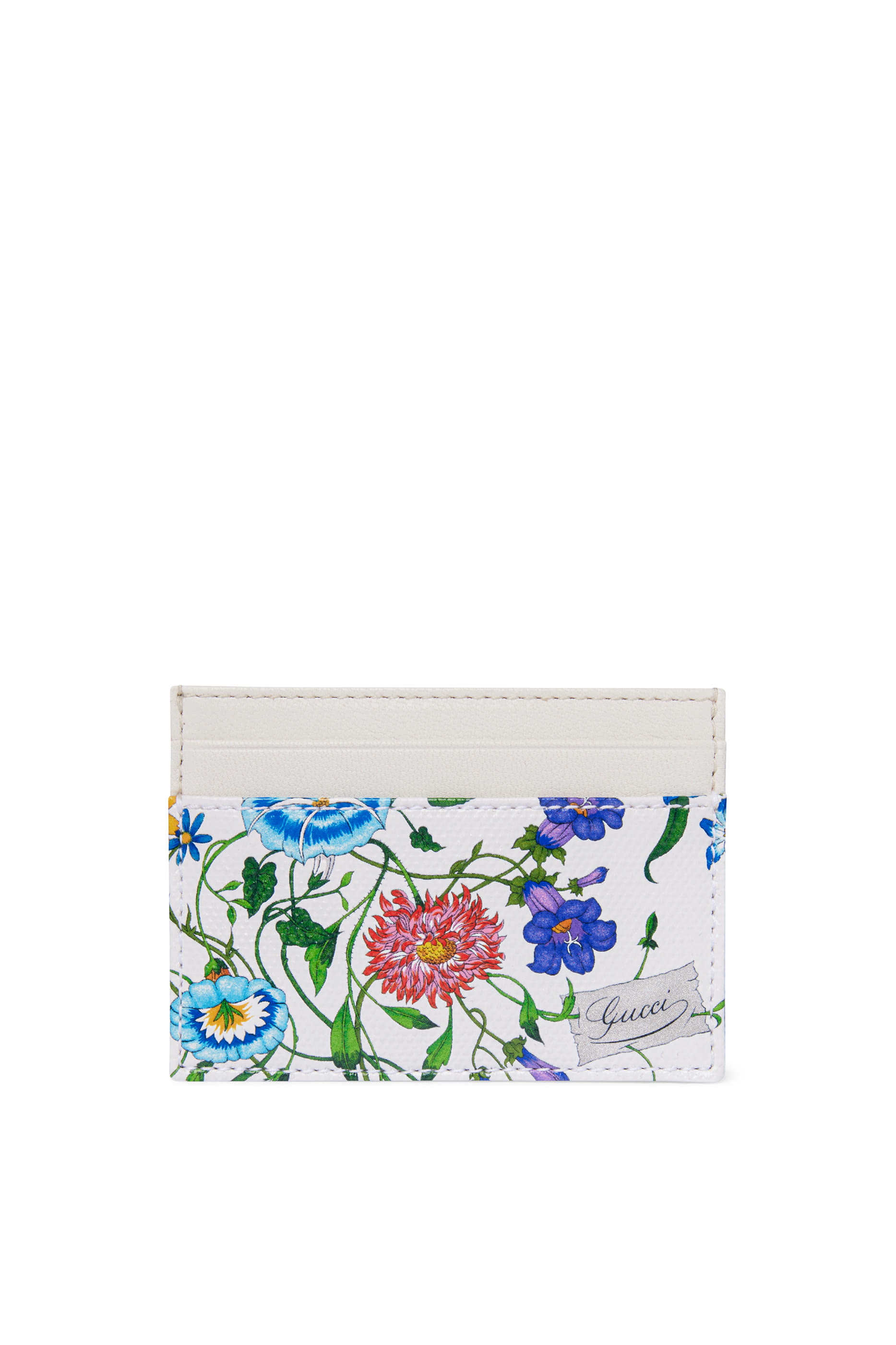 Flora-Motif Card Case