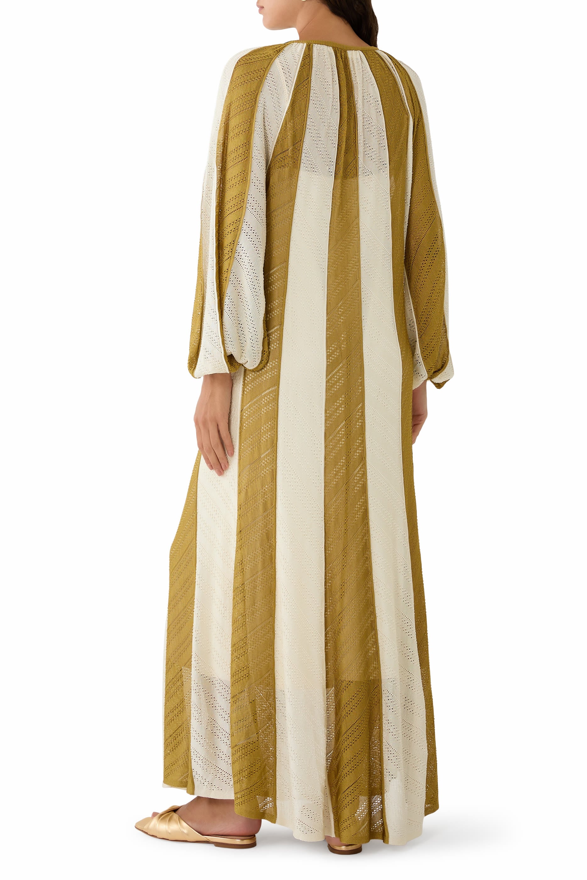 Mahon Splice Halter Midi Dress
