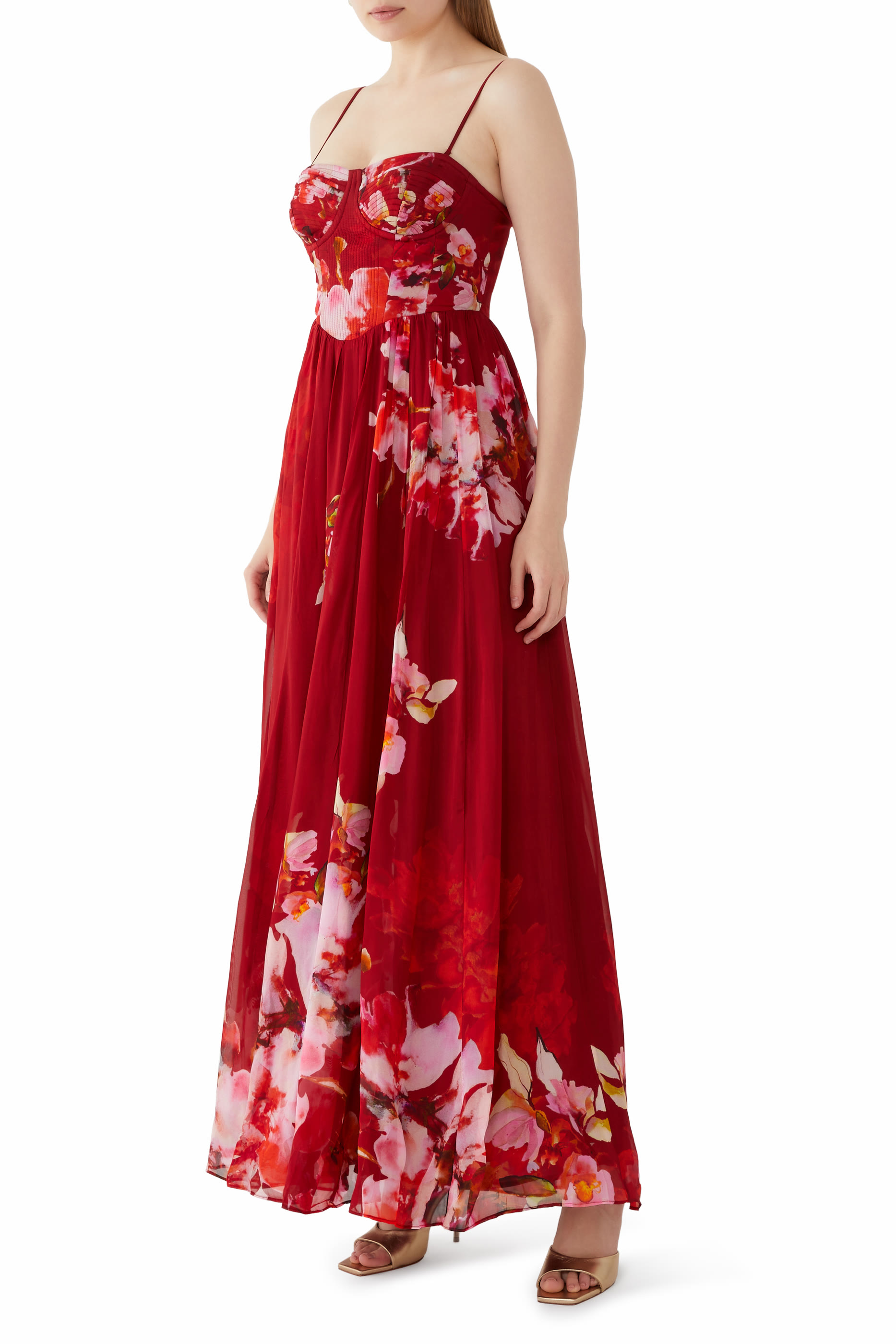 Tuhi Corseted Maxi Dress