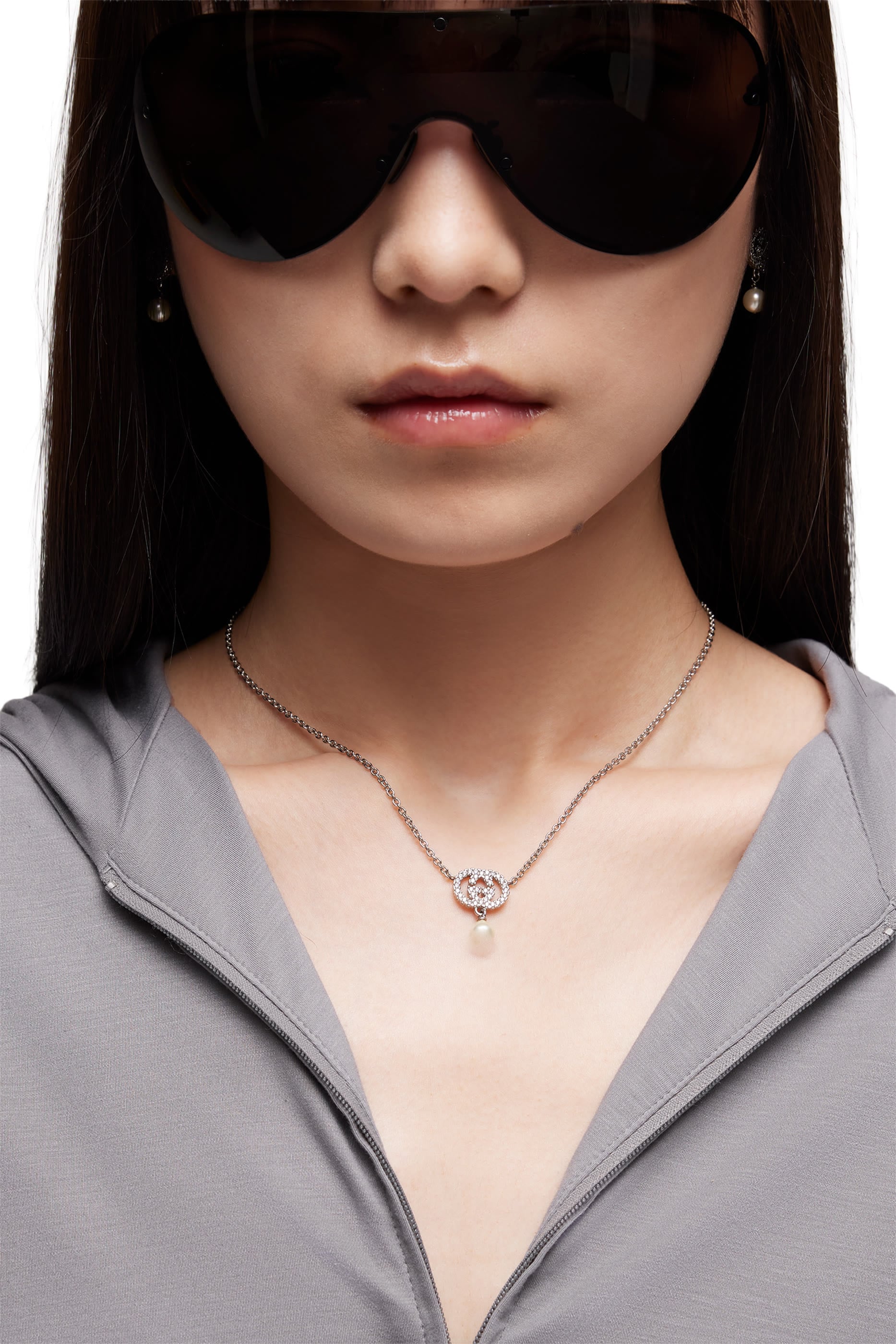 Crystal & Pearl Necklace