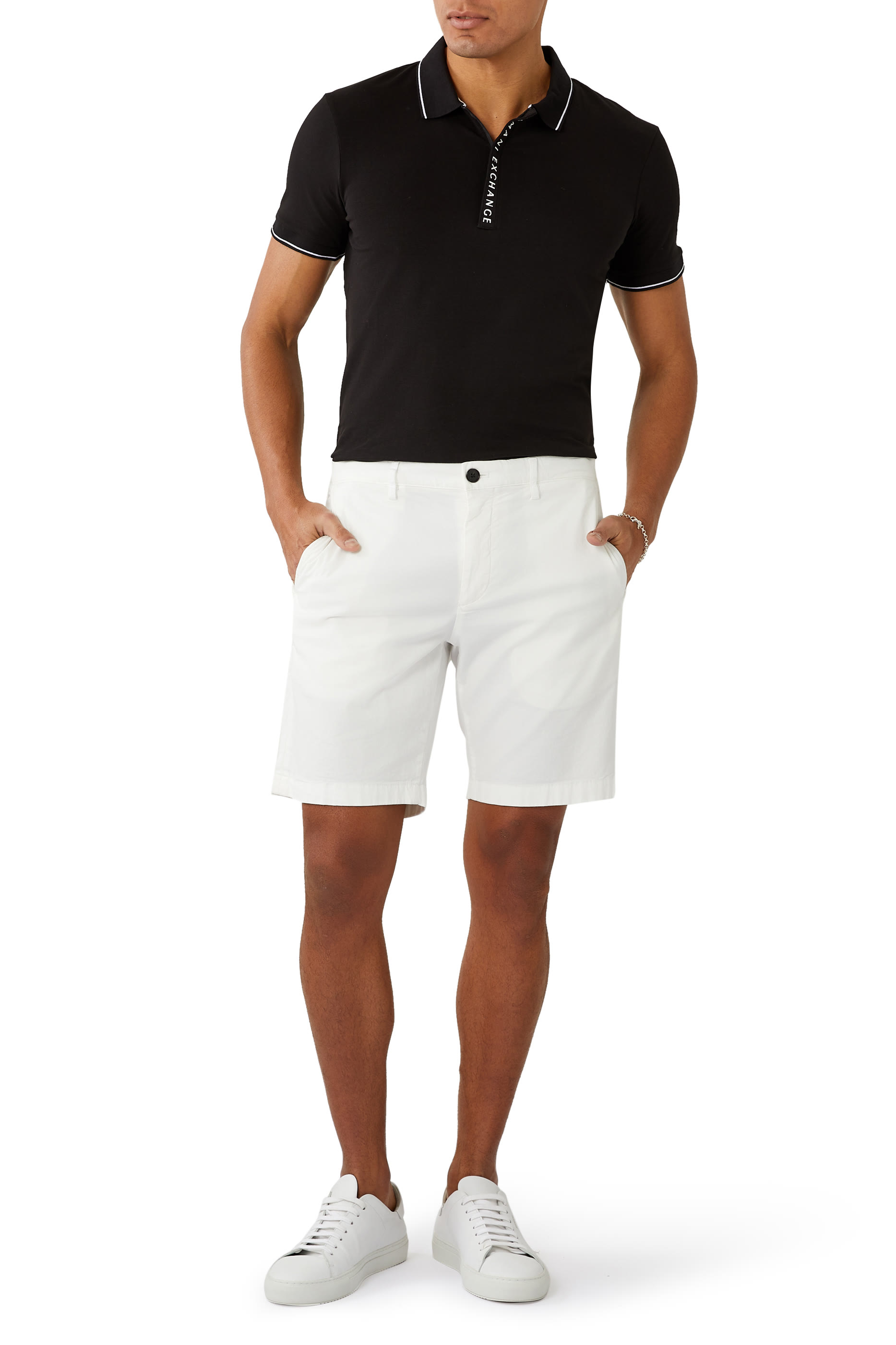 Half Zip Polo Shirt