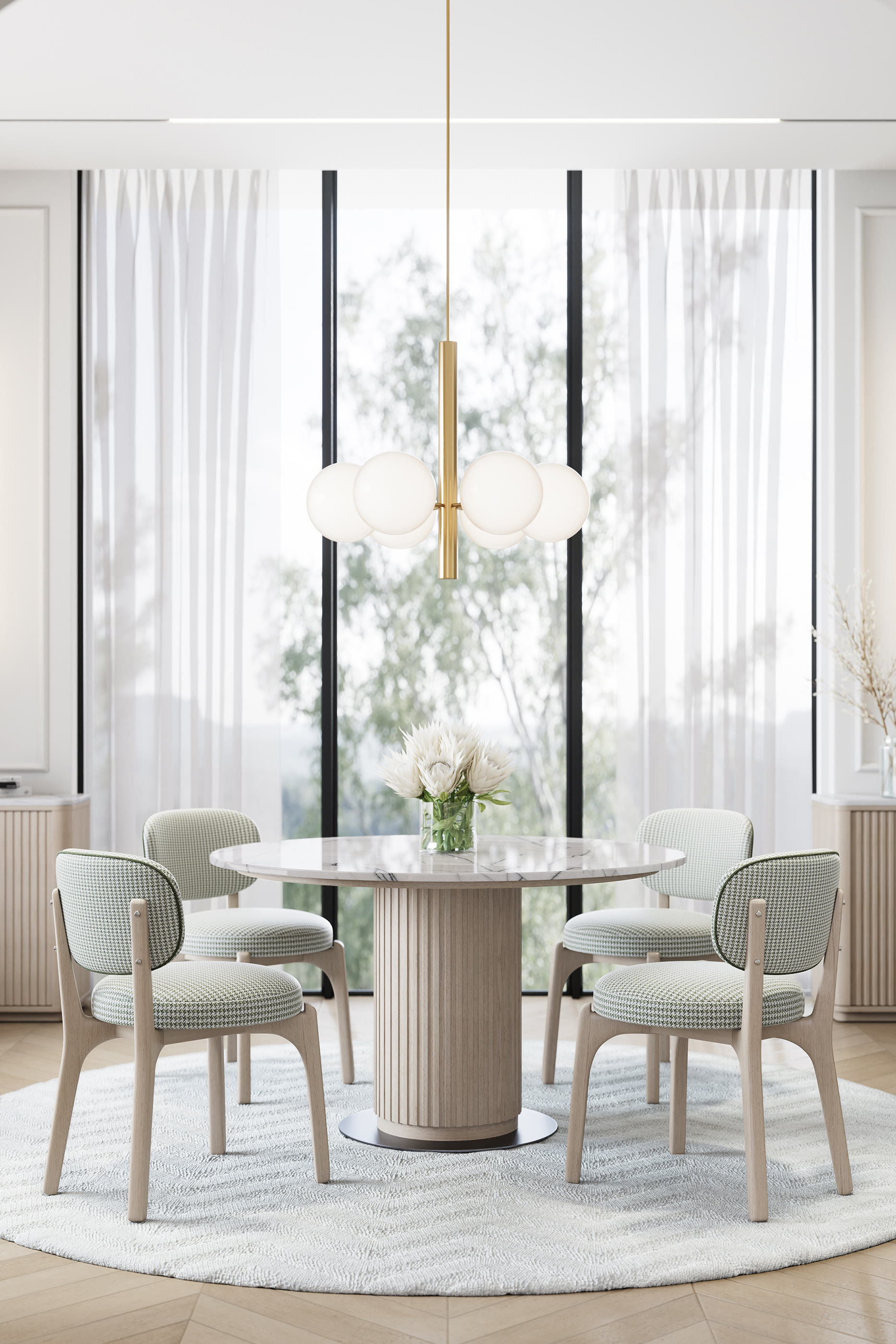 Gem 301 Round Dining Table 