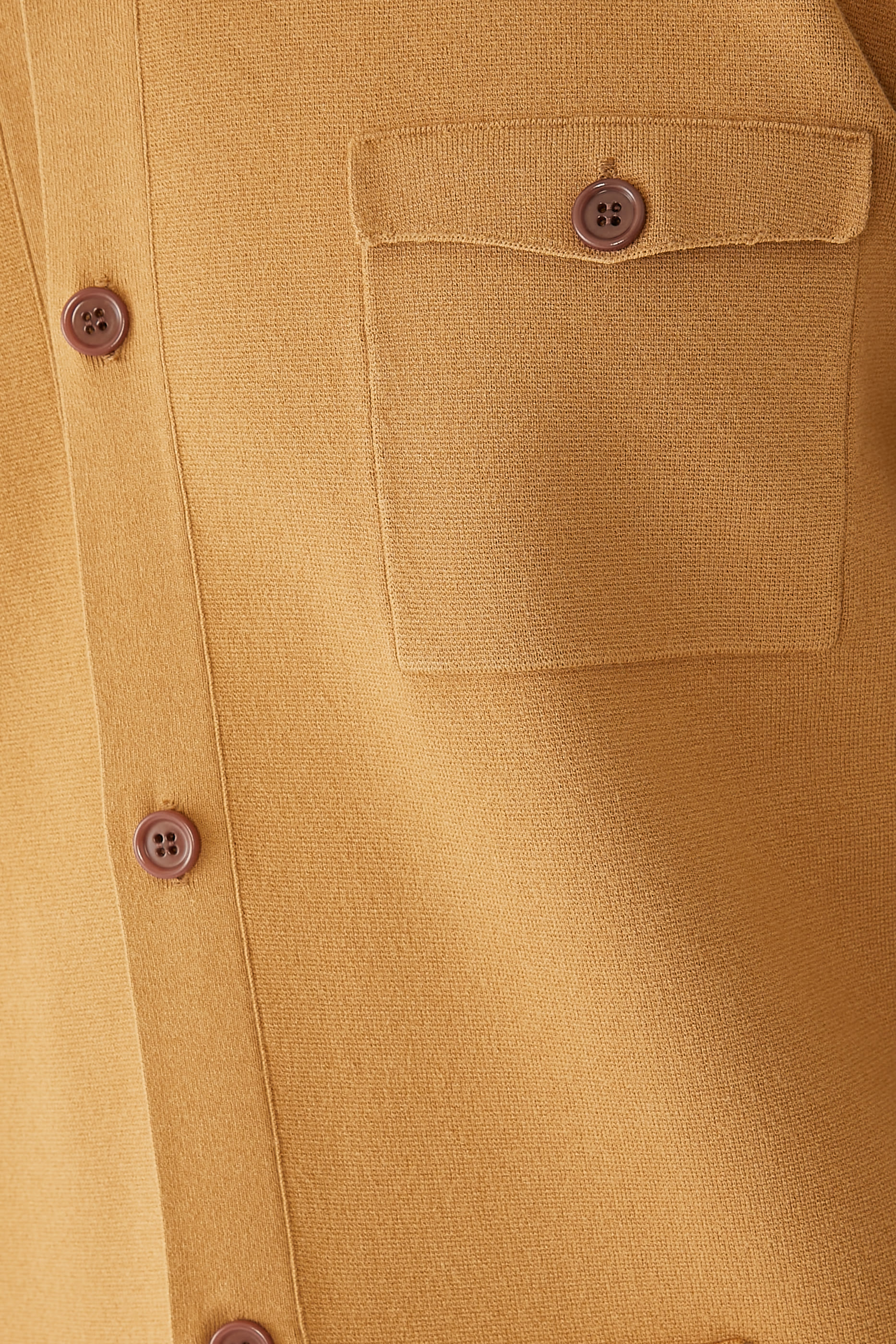 Knitted Relaxed Overshirt