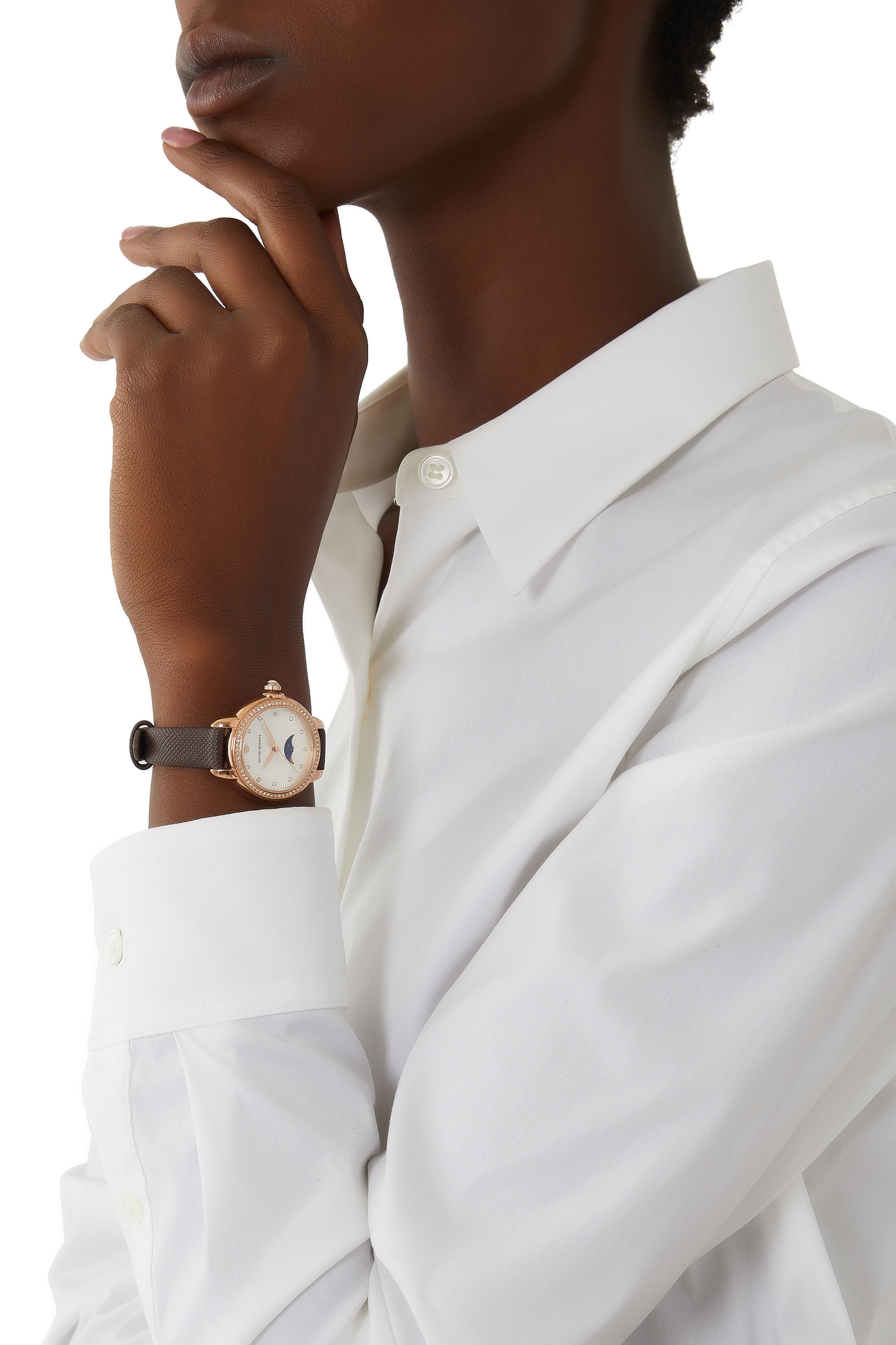 Mia 32mm Leather Watch