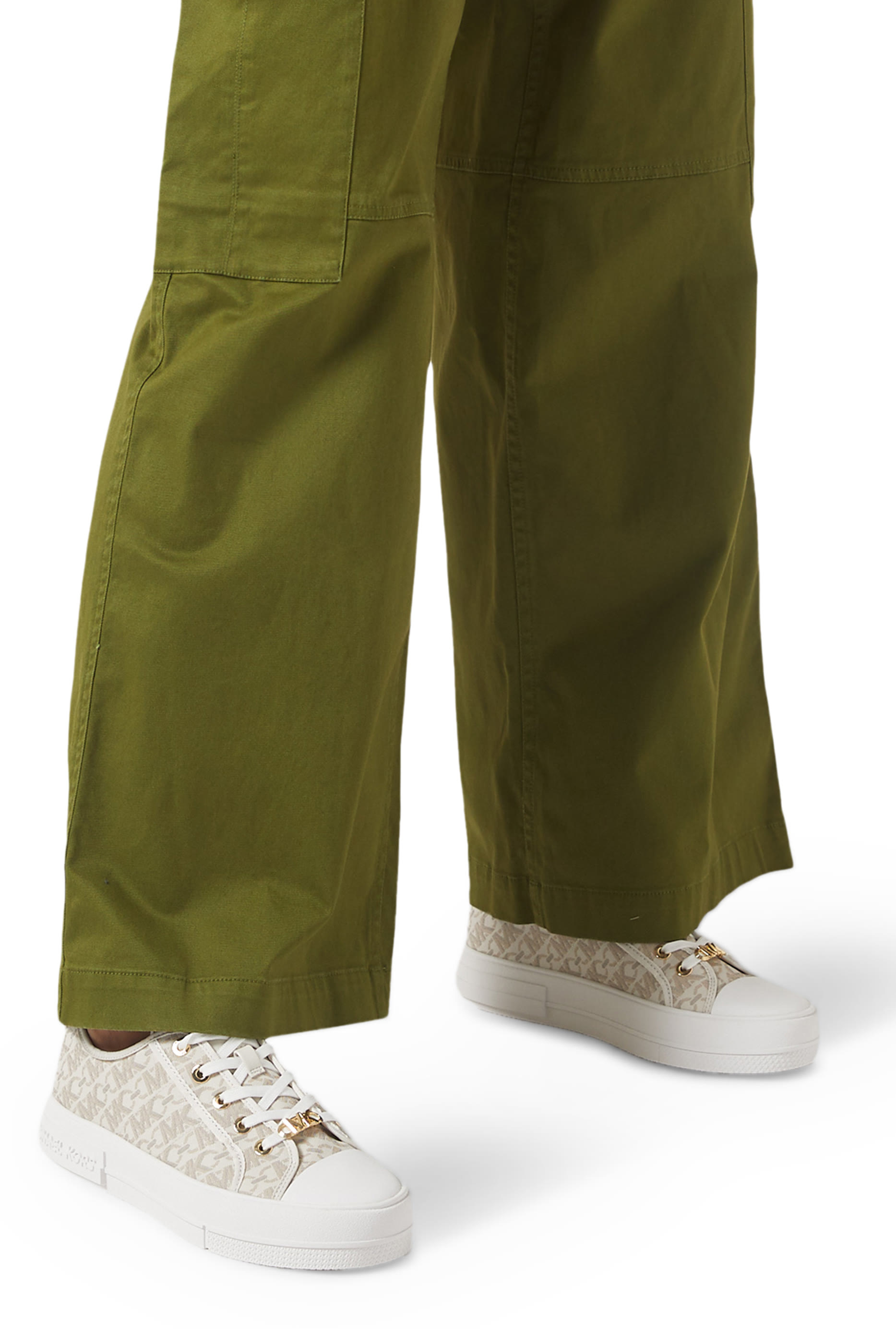 Raina Signature Logo Platform Sneakers