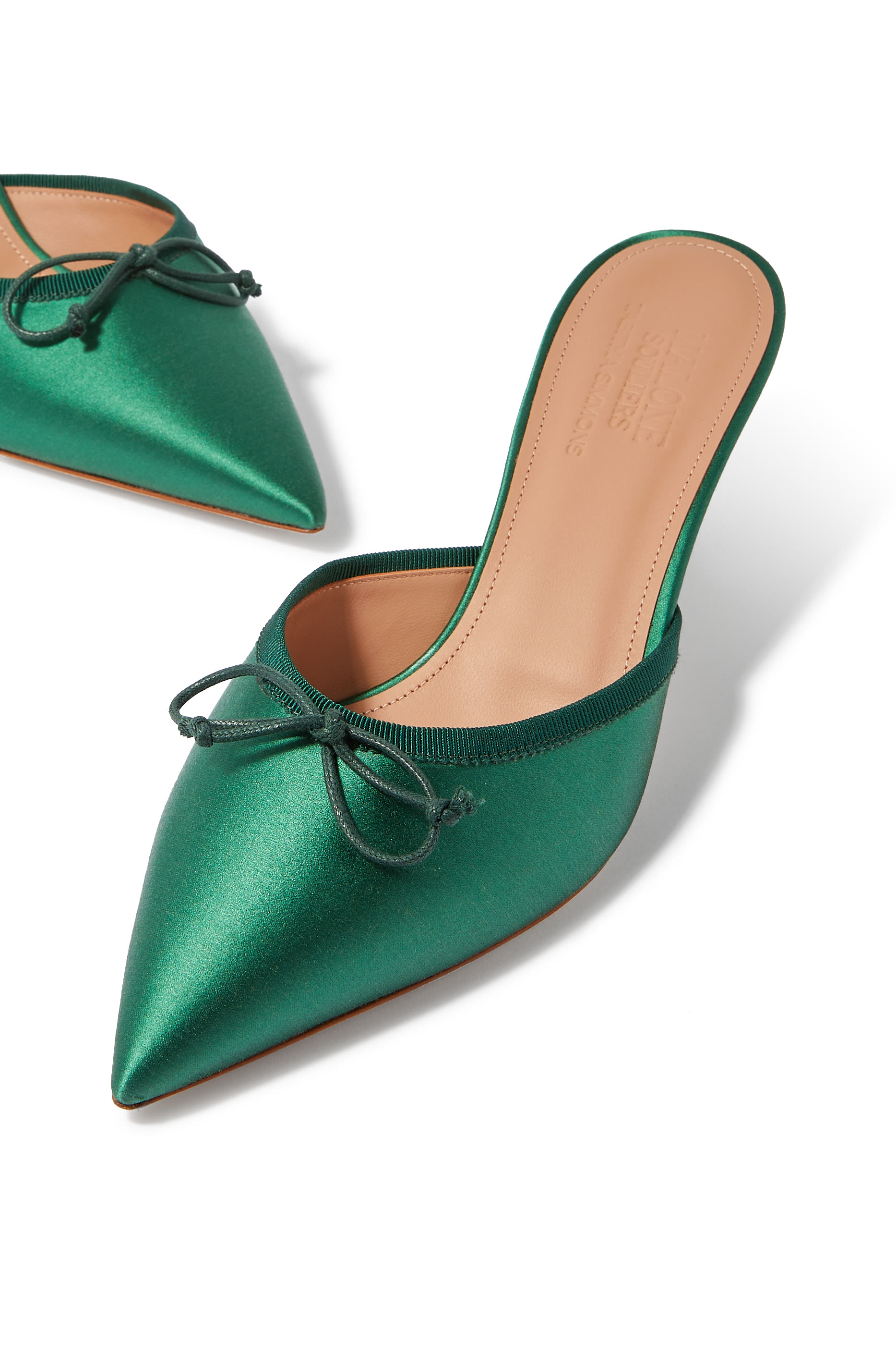 Rose 40 Heeled Slip-On Mules