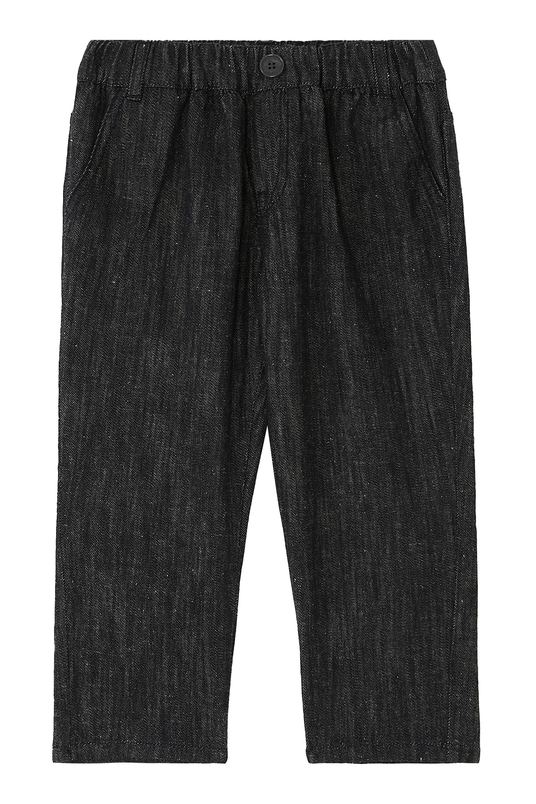 Kids Logo-Embroidered Pants 