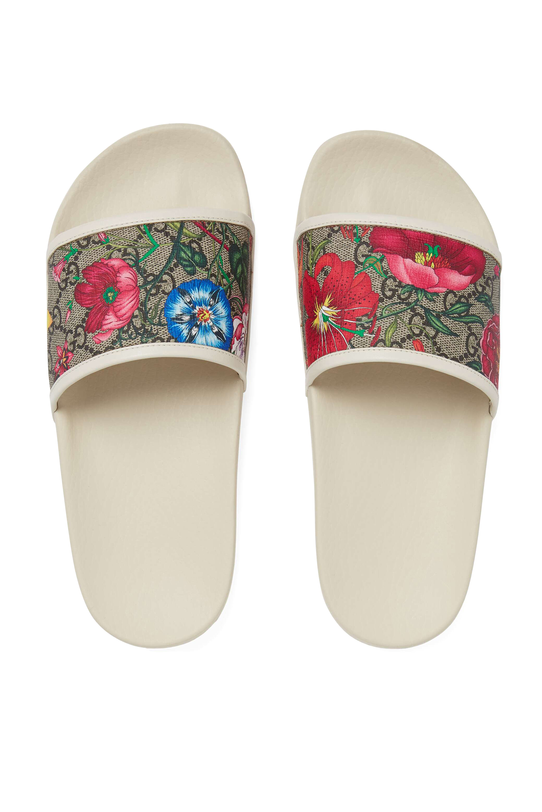GG Floral Slides