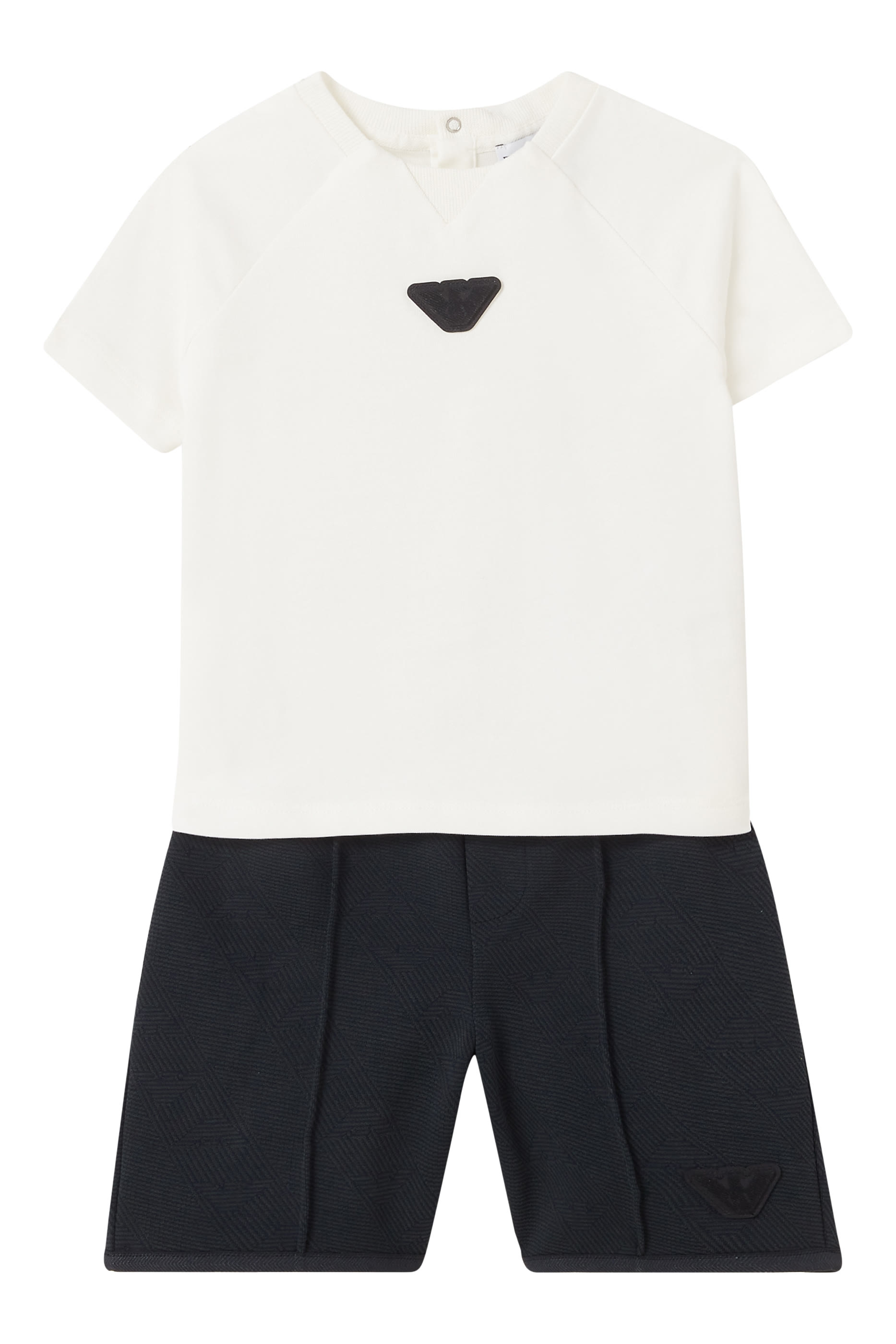 Kids Micro Eagle Shorts and T-Shirt Set