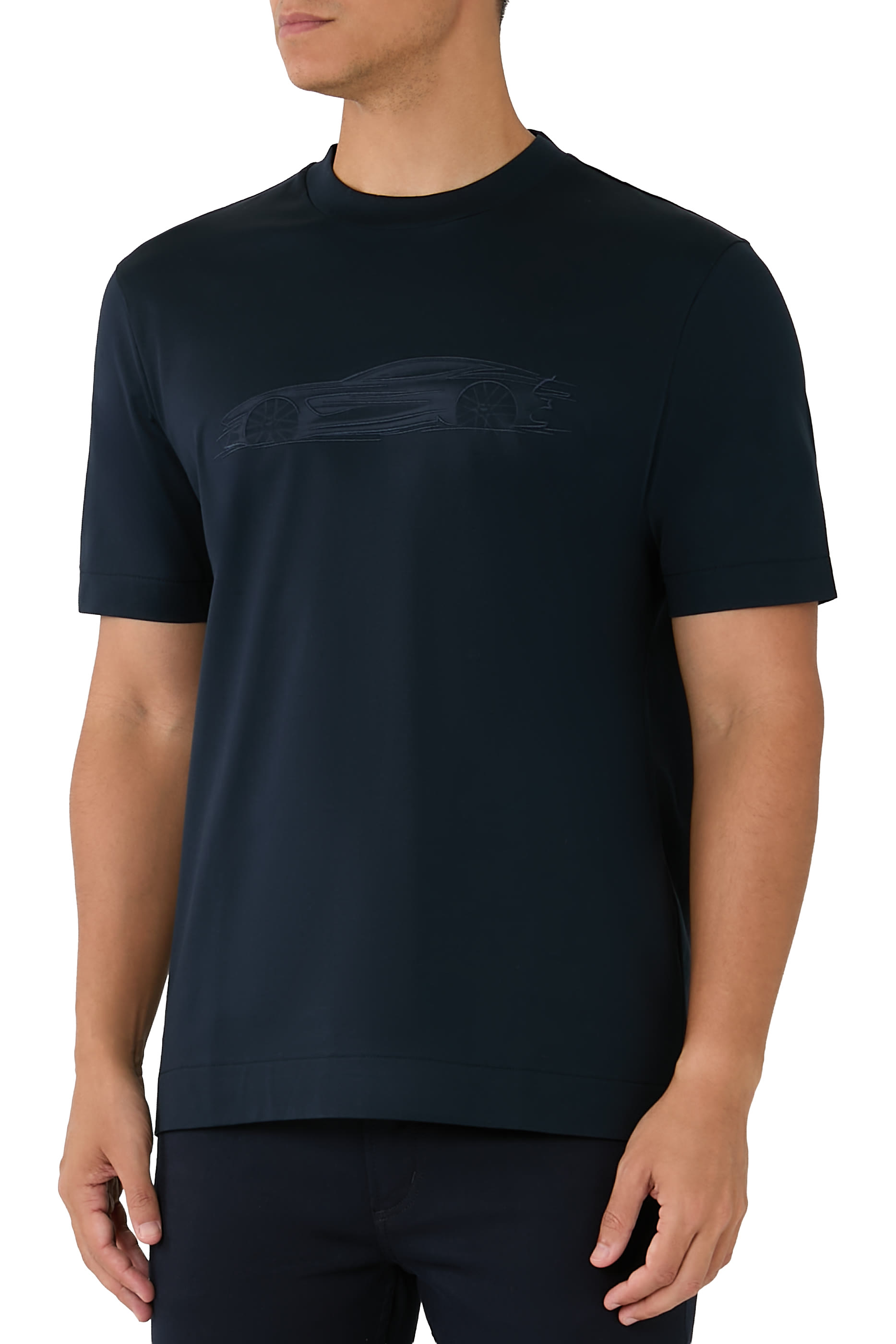 BOSS x Aston Martin Mercerised-Cotton T-shirt 