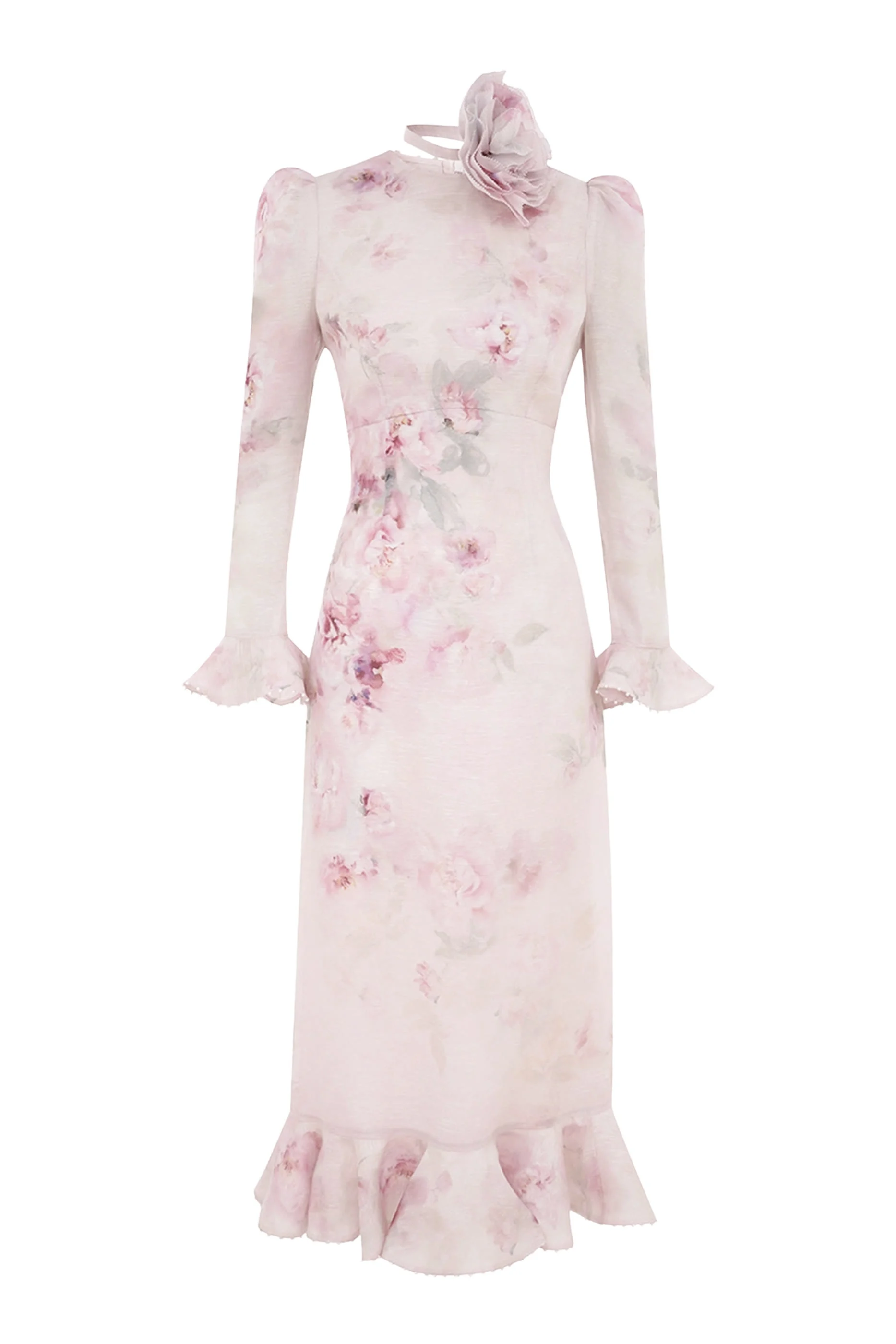 Crush Flower Midi Dress