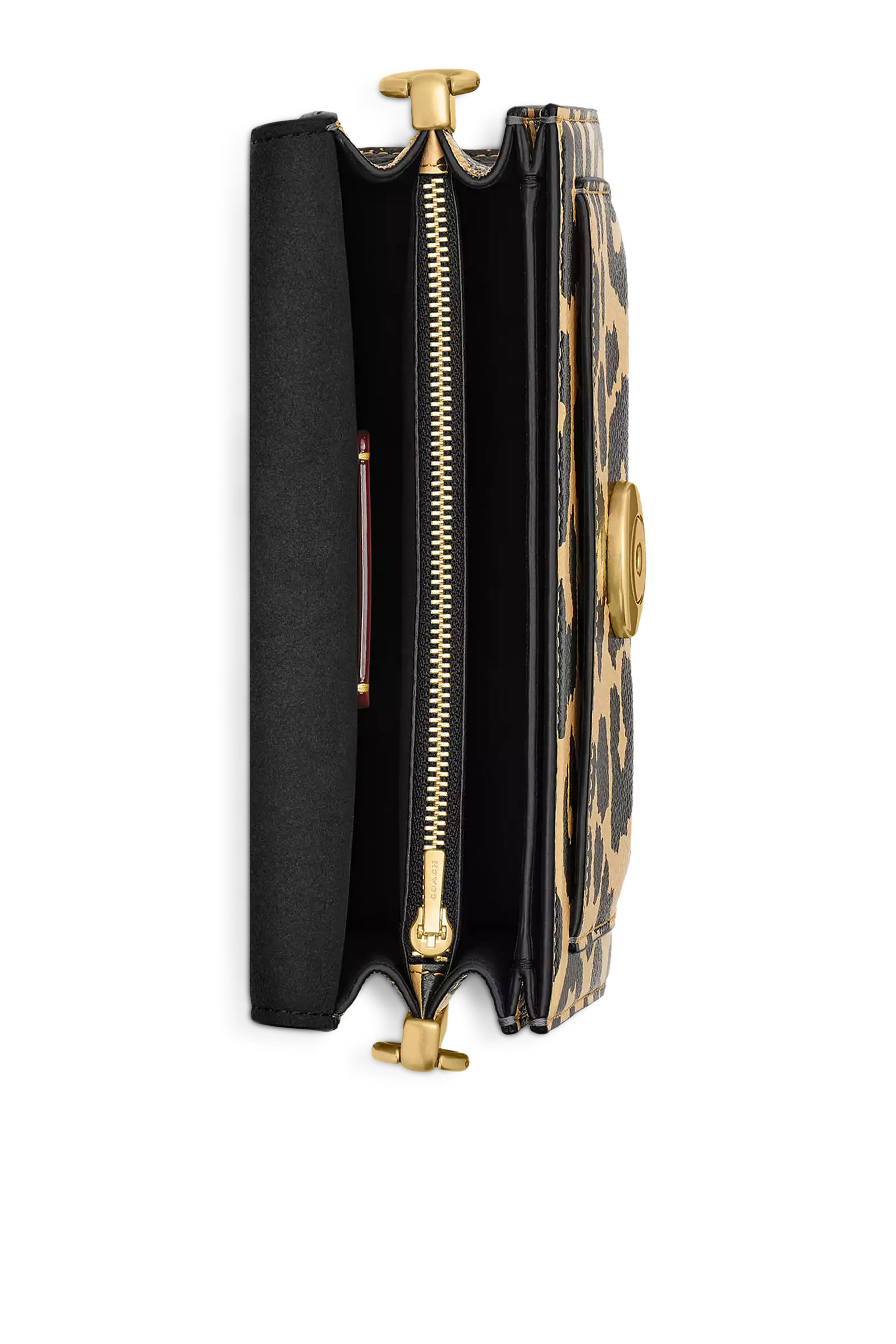 Tabby Leopard Print Shoulder Bag 20