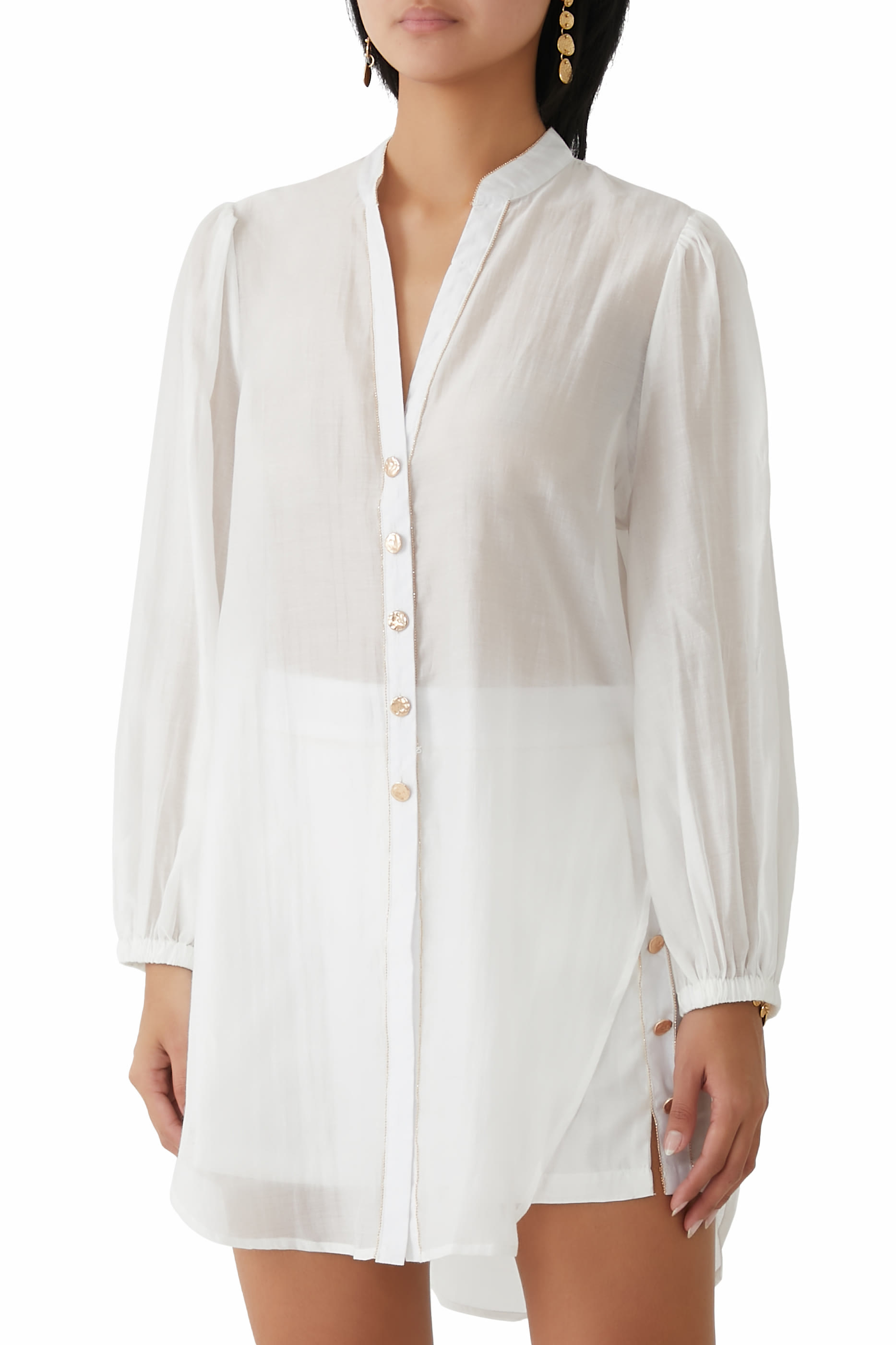 Martinique Soft Sheen Cotton Shirt