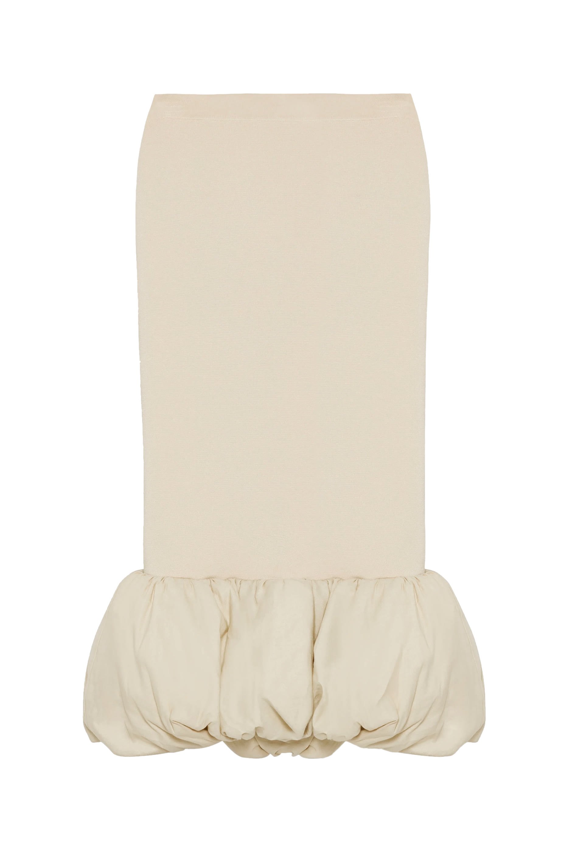 Camille Linen Knit Midi Skirt