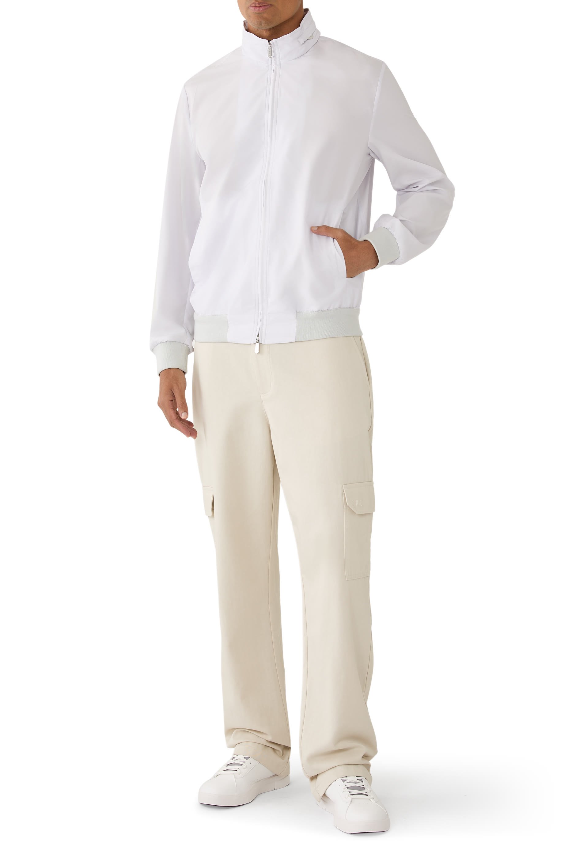 Giubbotto Full-Zip Bomber Jacket