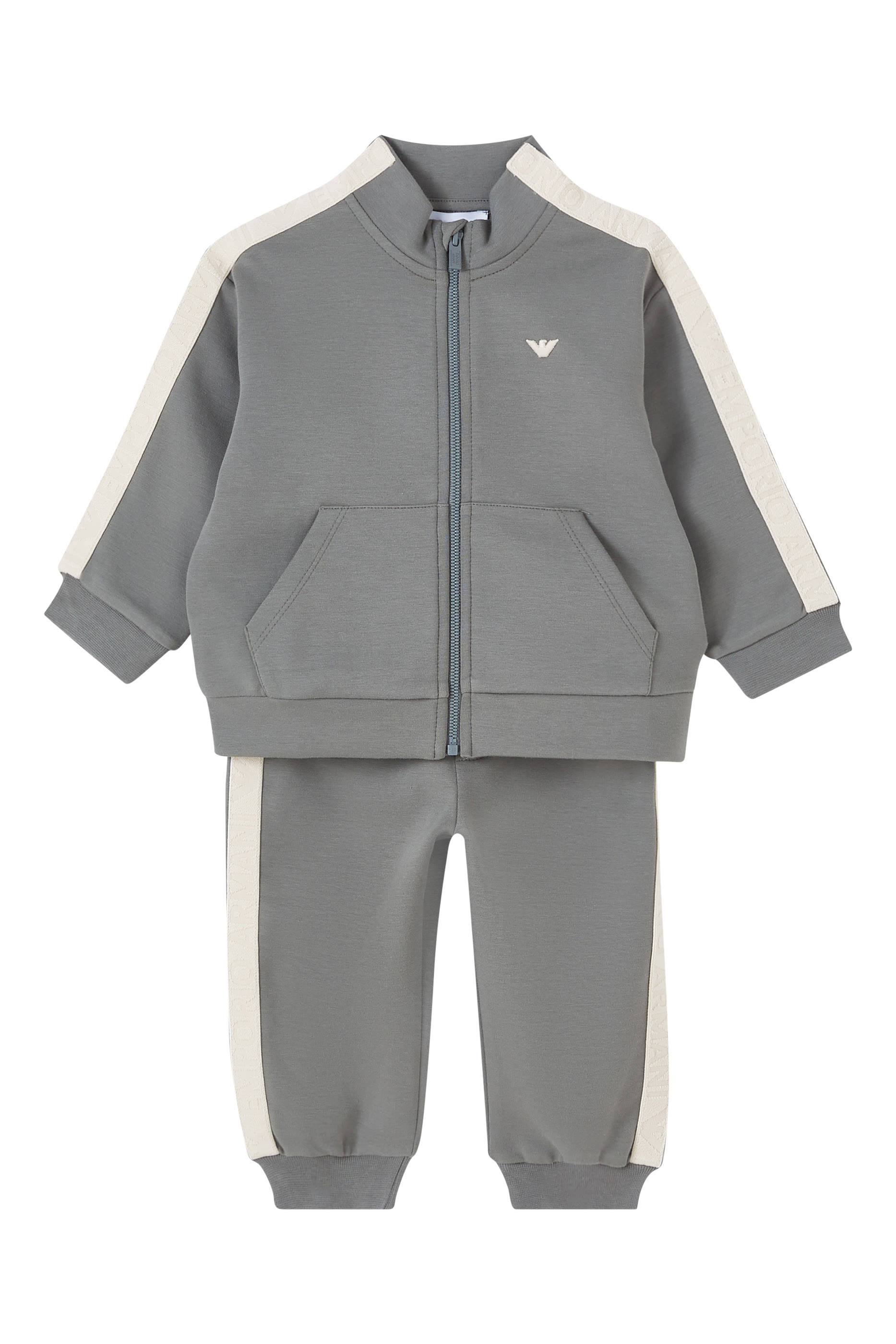 Kids EA7 Tape Logo Tracksuit