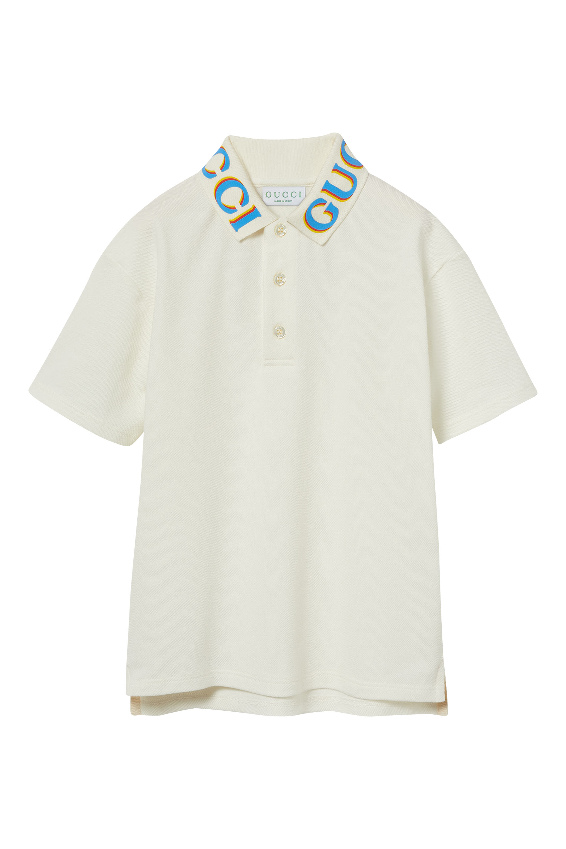 Kids Logo Cotton Polo Shirt