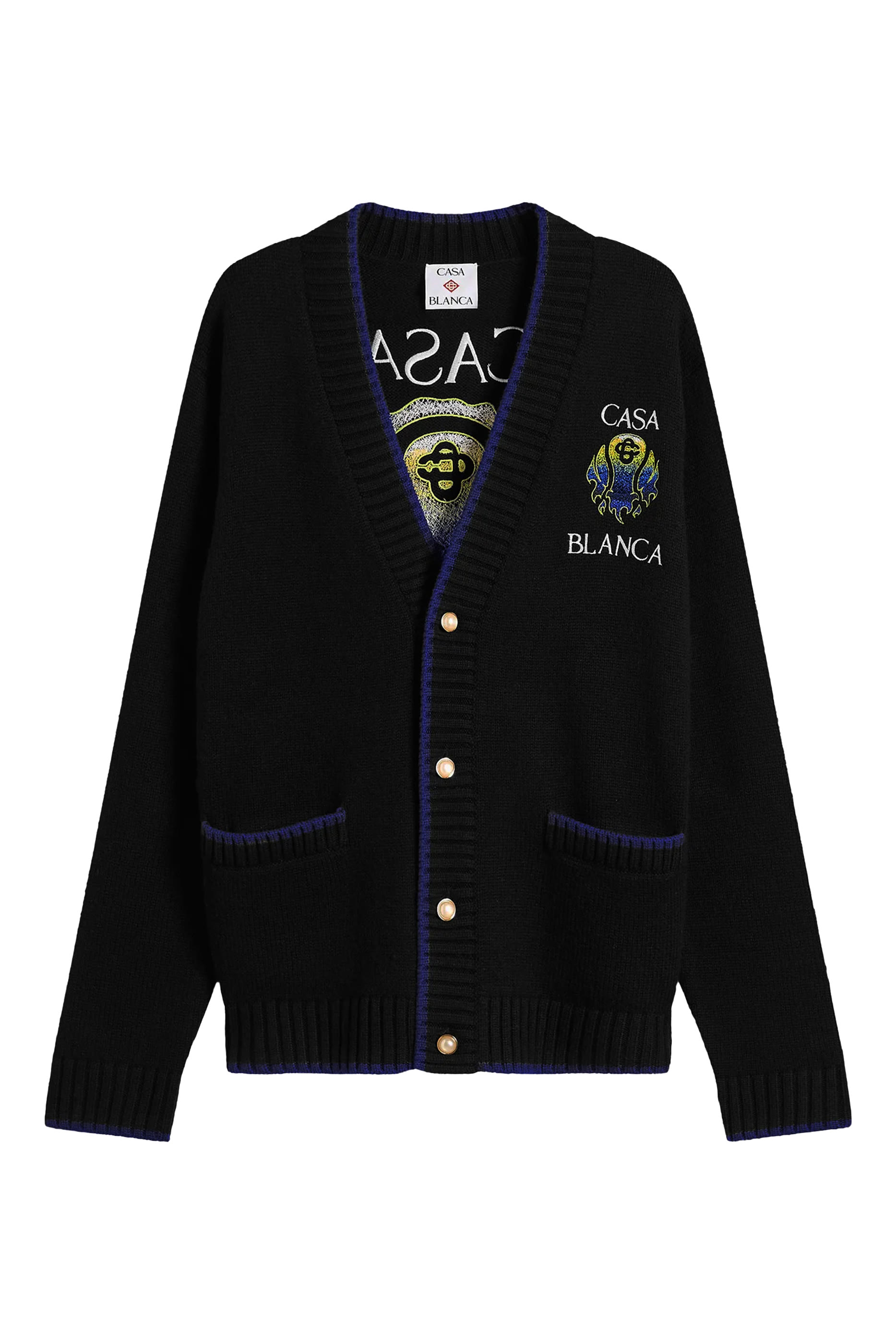 Flaming Tennis Ball Cardigan