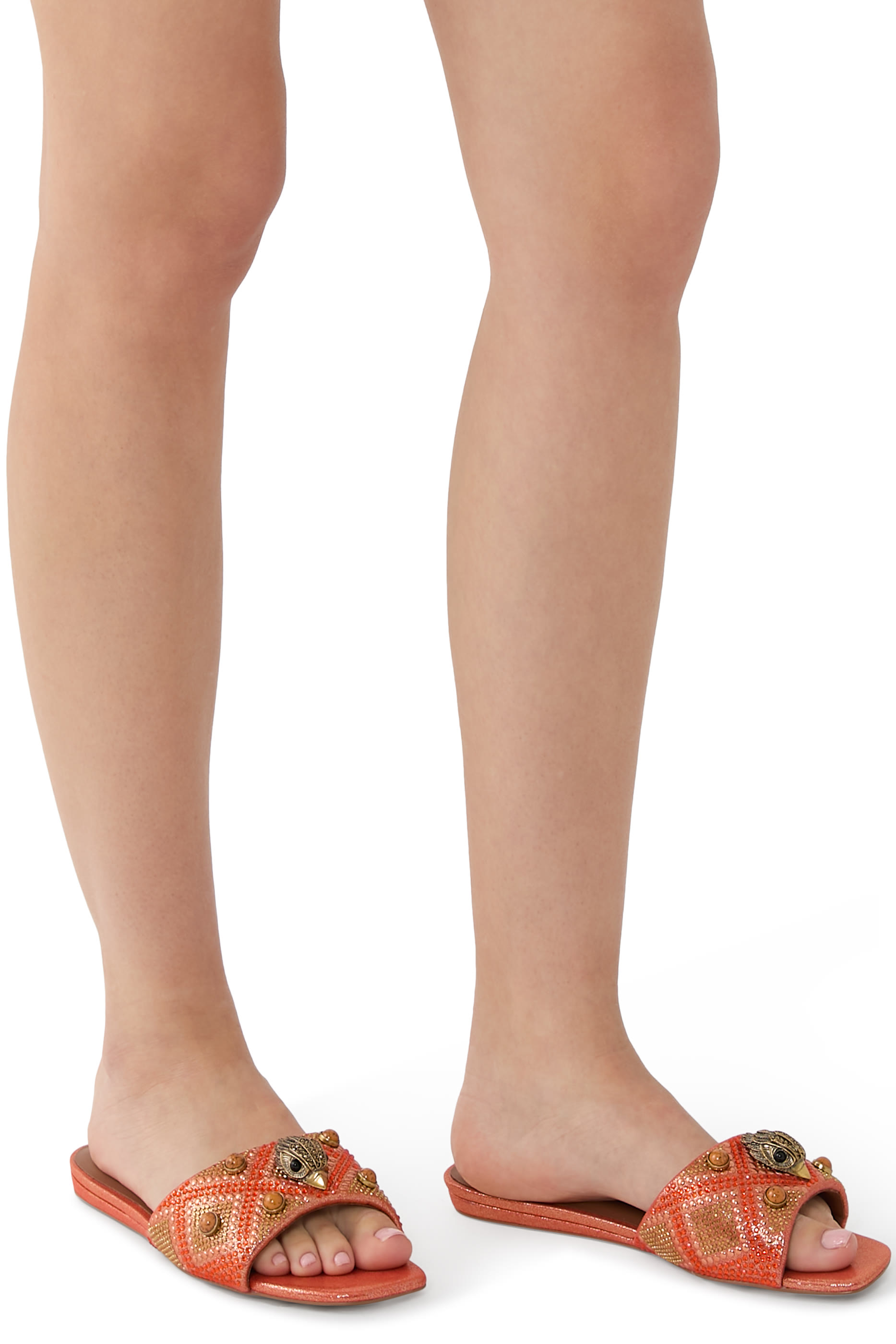 Kensington Jewel Flat Sandals