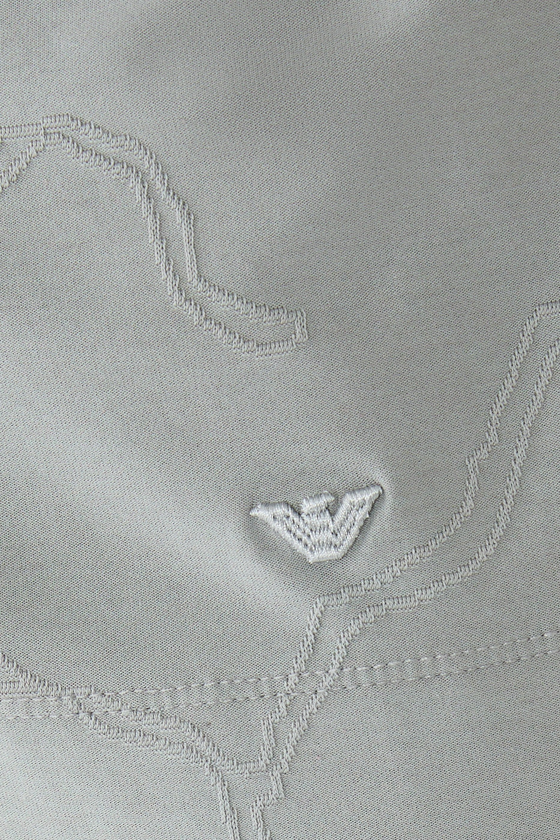 Silk Jersey T-Shirt with Mesh Detail 