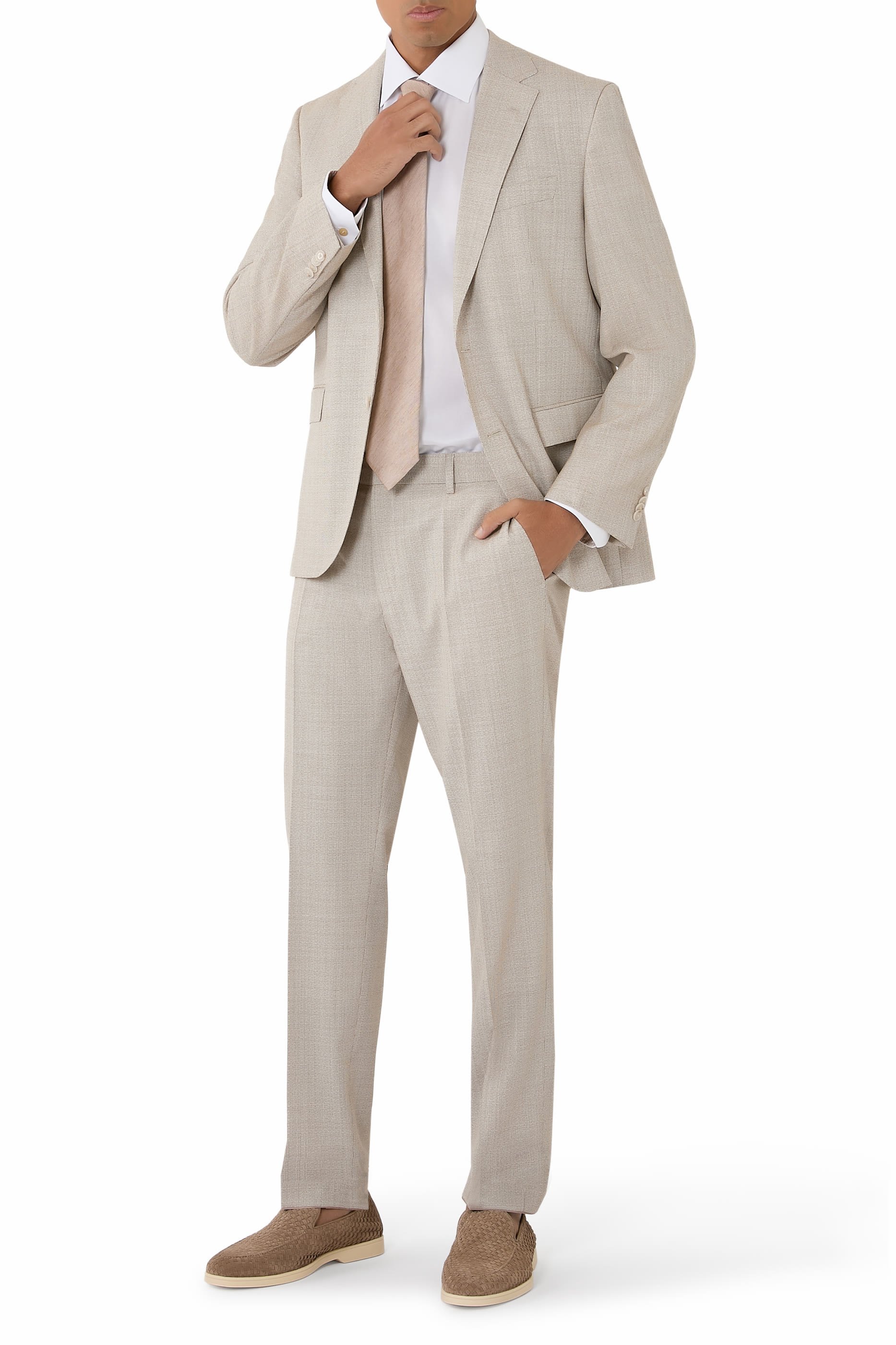 Semi Solid Signature Twill Shirt