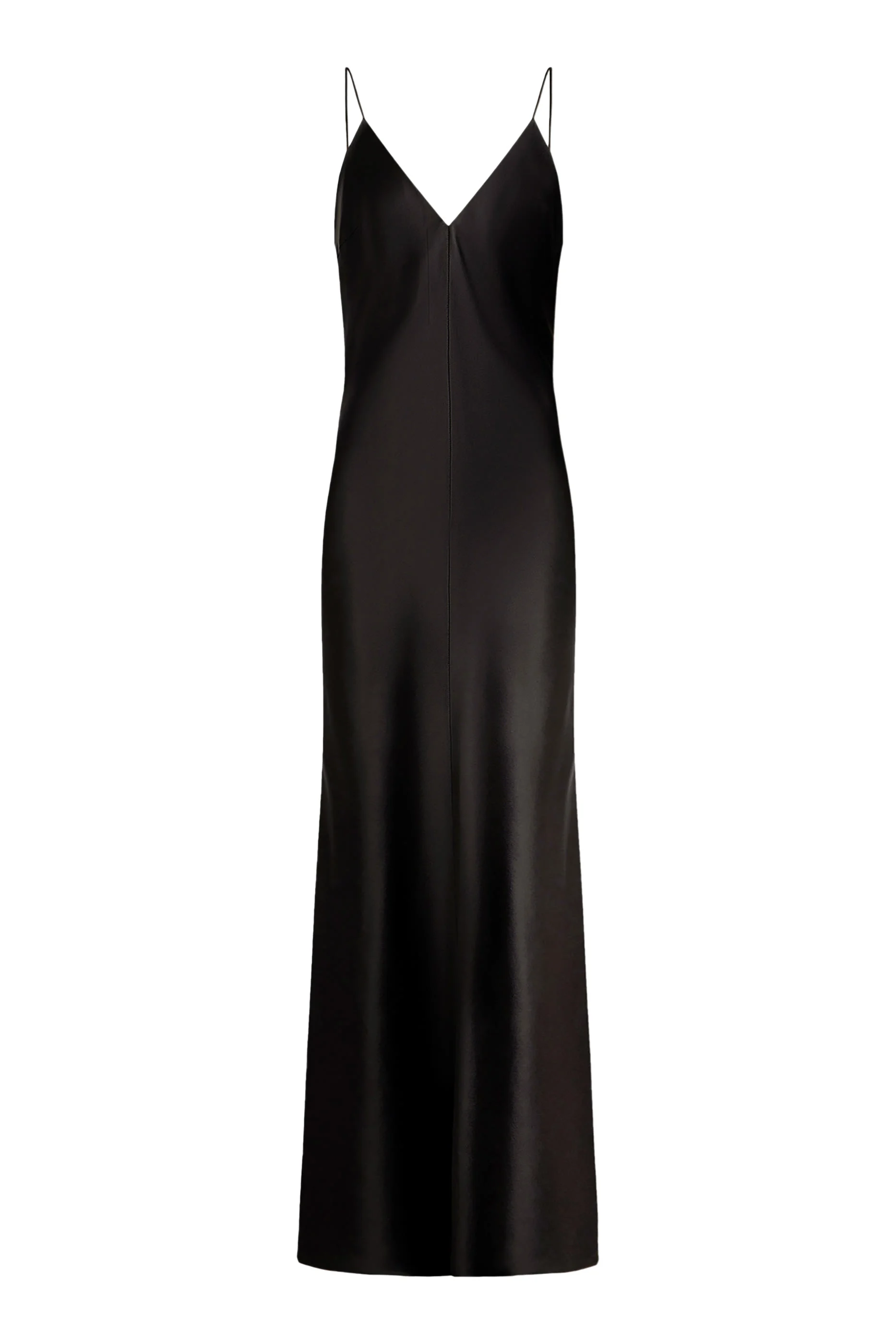Slip Maxi Dress in Satin