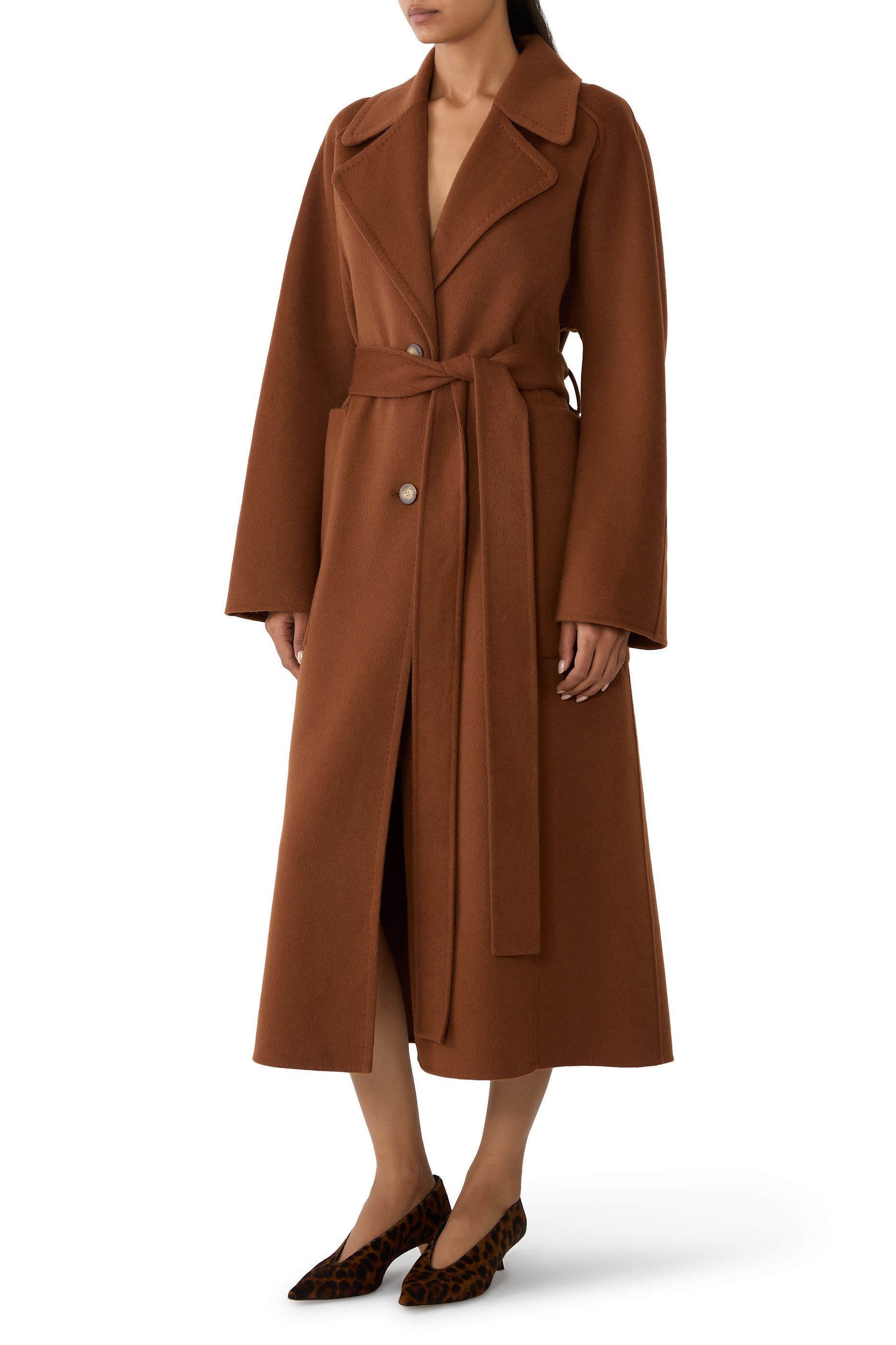 Spencer Double Face Cashmere Coat