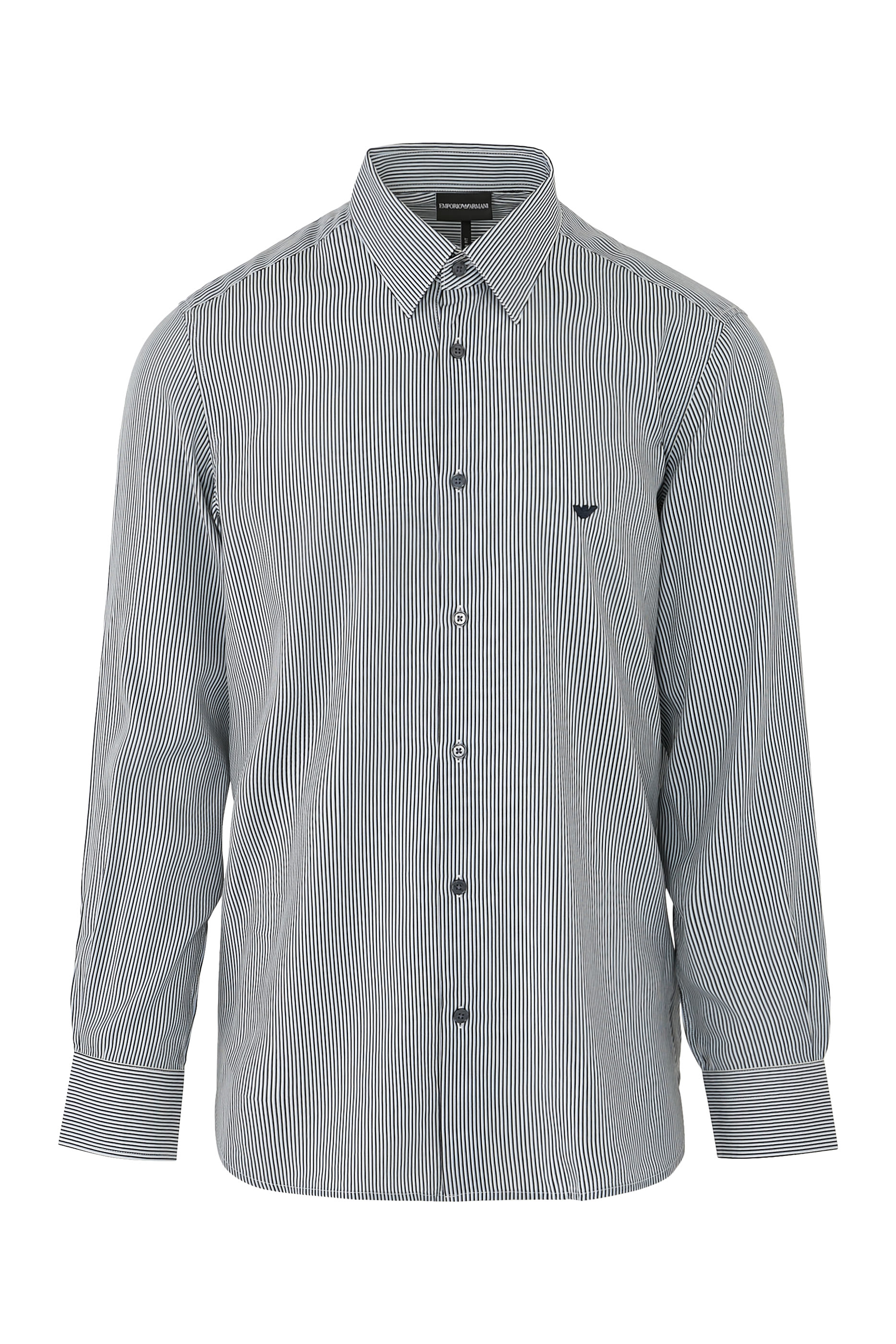 Micro Vertical Stripe Shirt