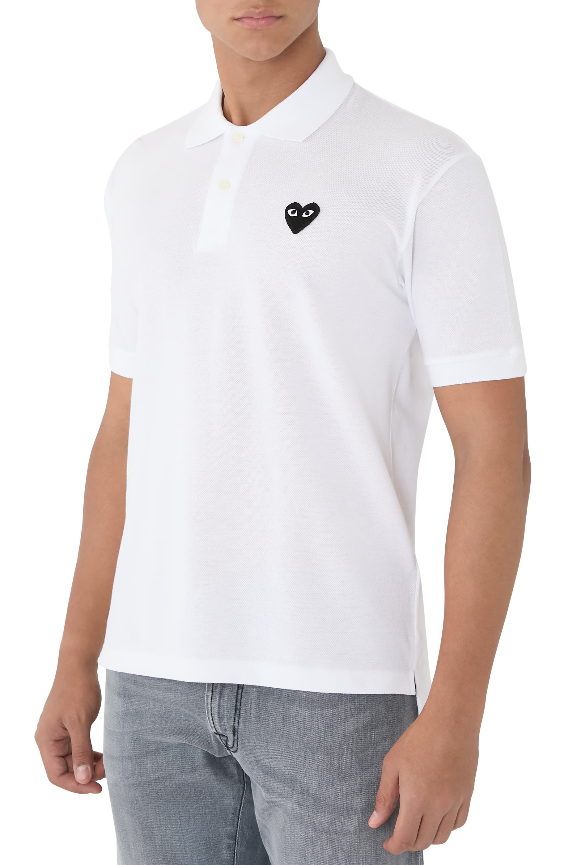 Black Emblem Polo T-shirt
