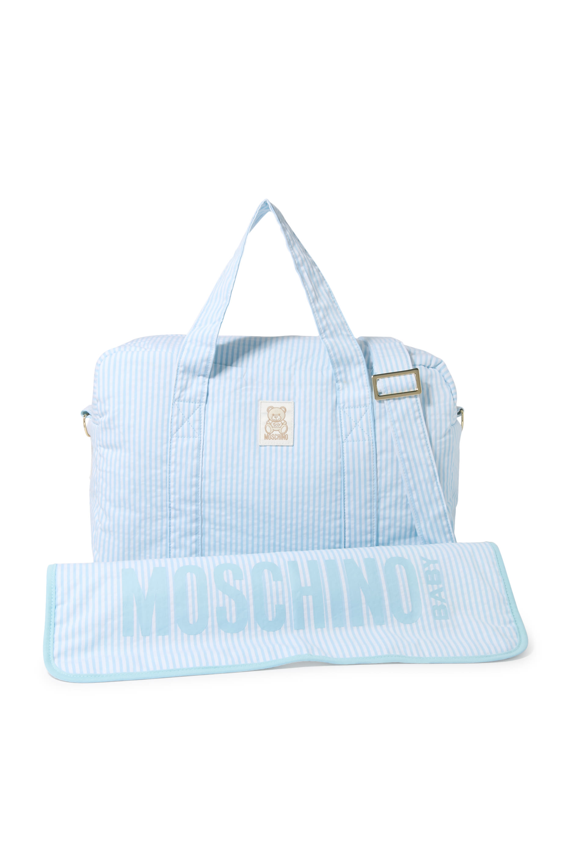 Kids Teddy Bear-Print Changing Bag