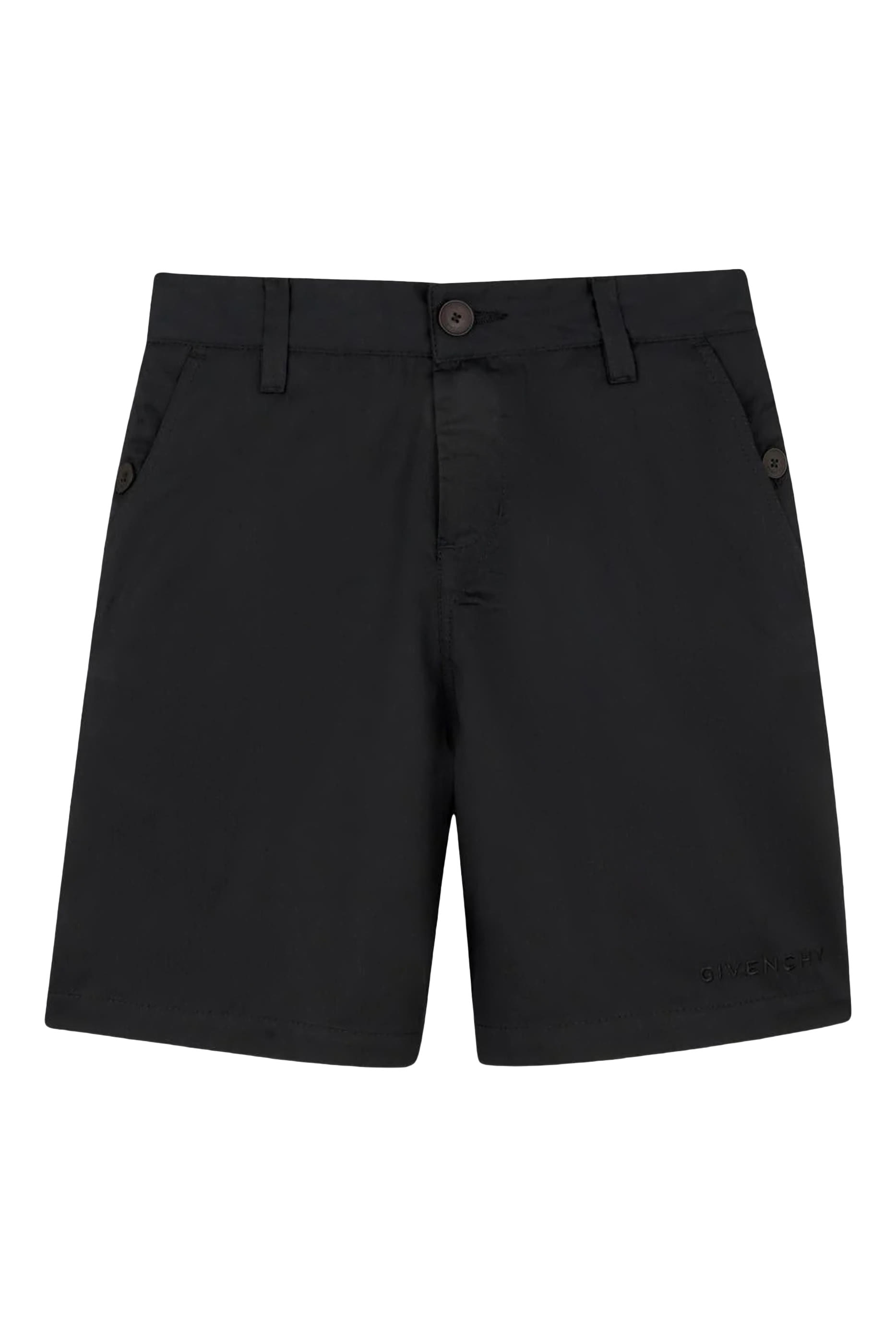 Kids Button-Detail Shorts