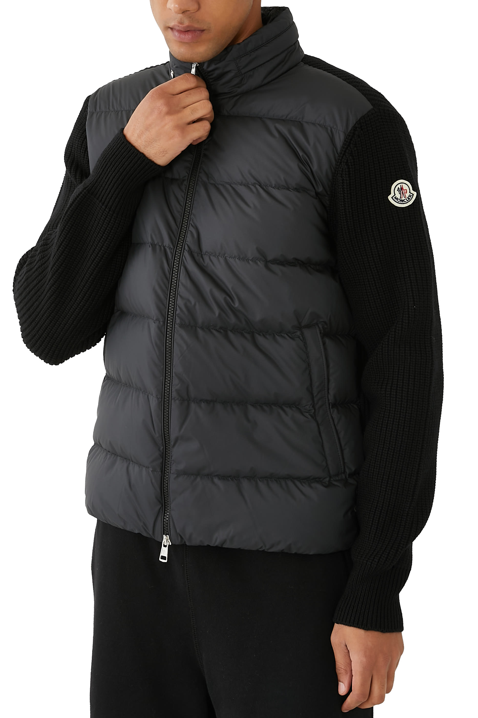 Zip-Down Quilted Gilet Jacket