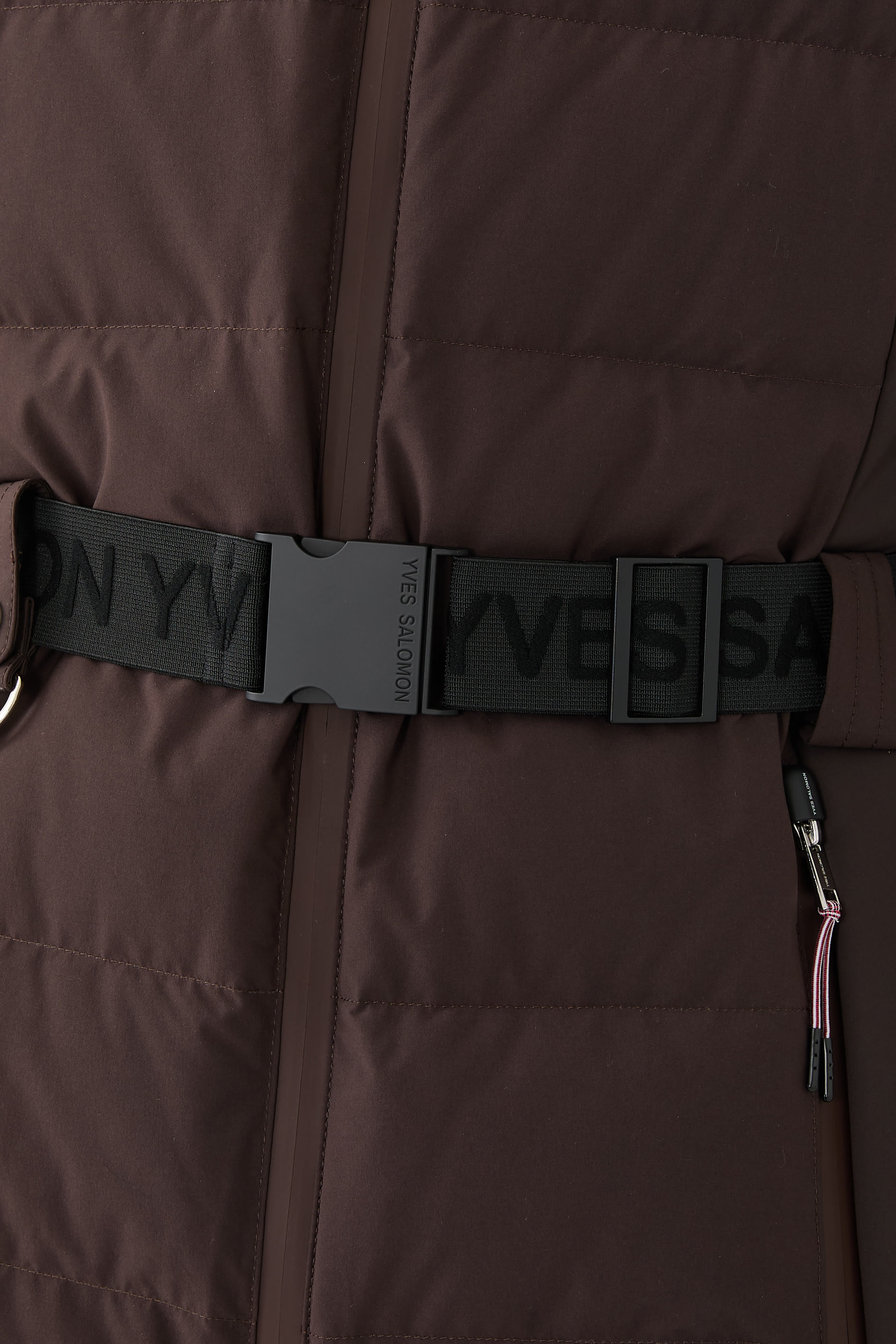 Shearling Trimmed Ski Jacket