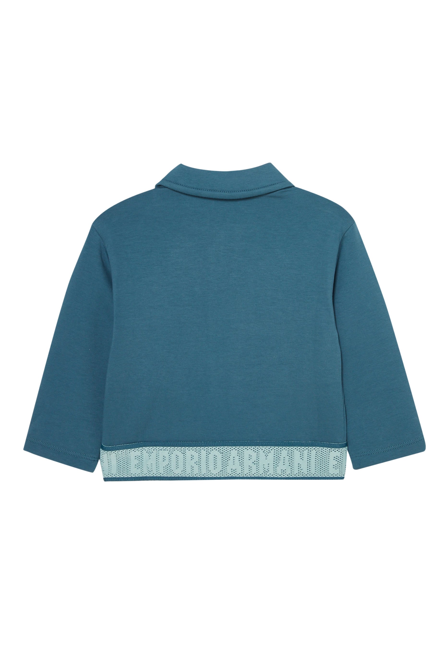 Kids Logo Patch Zip Sweatshirt