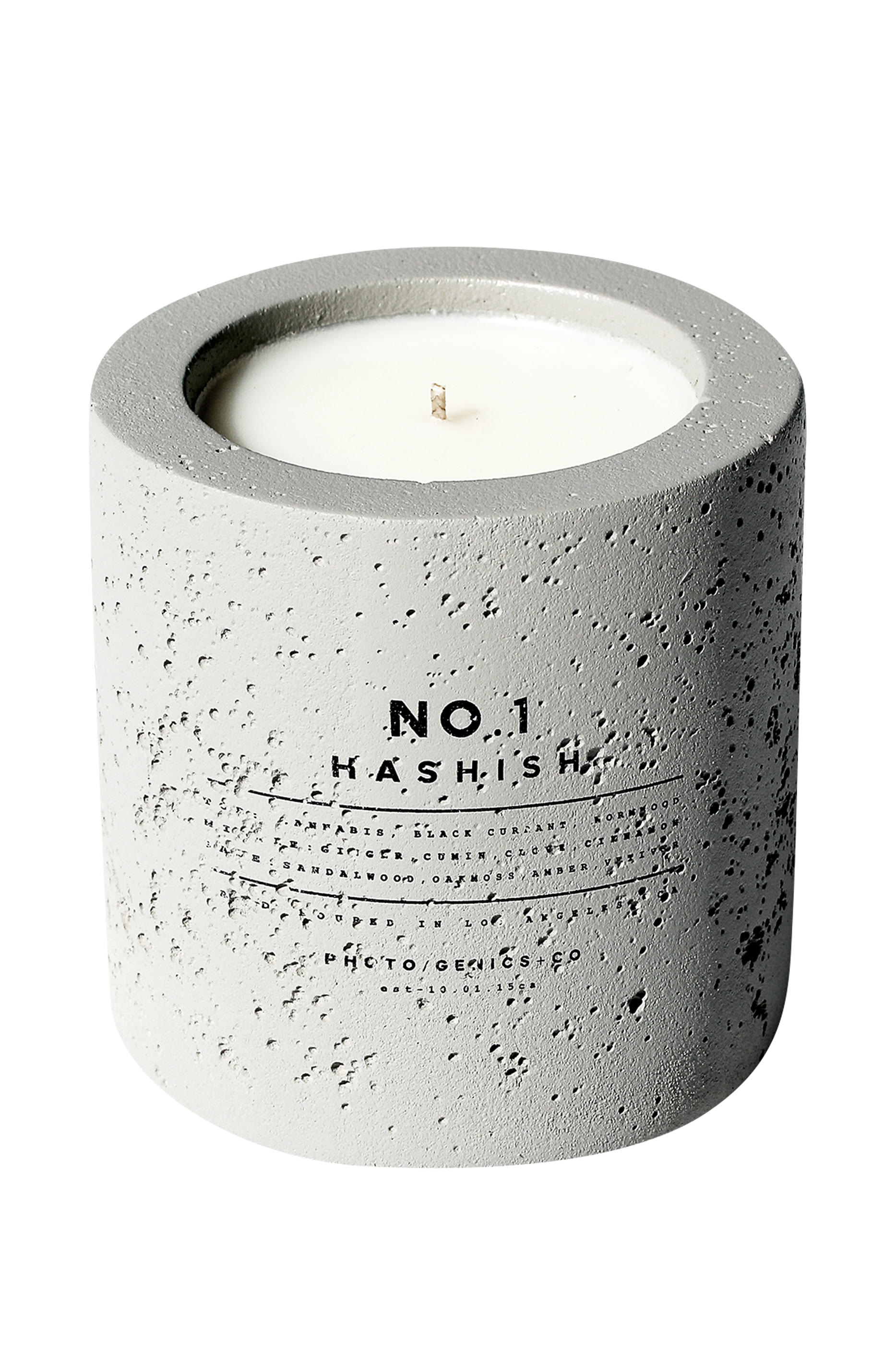 1 Concrete Candle (Hashish)