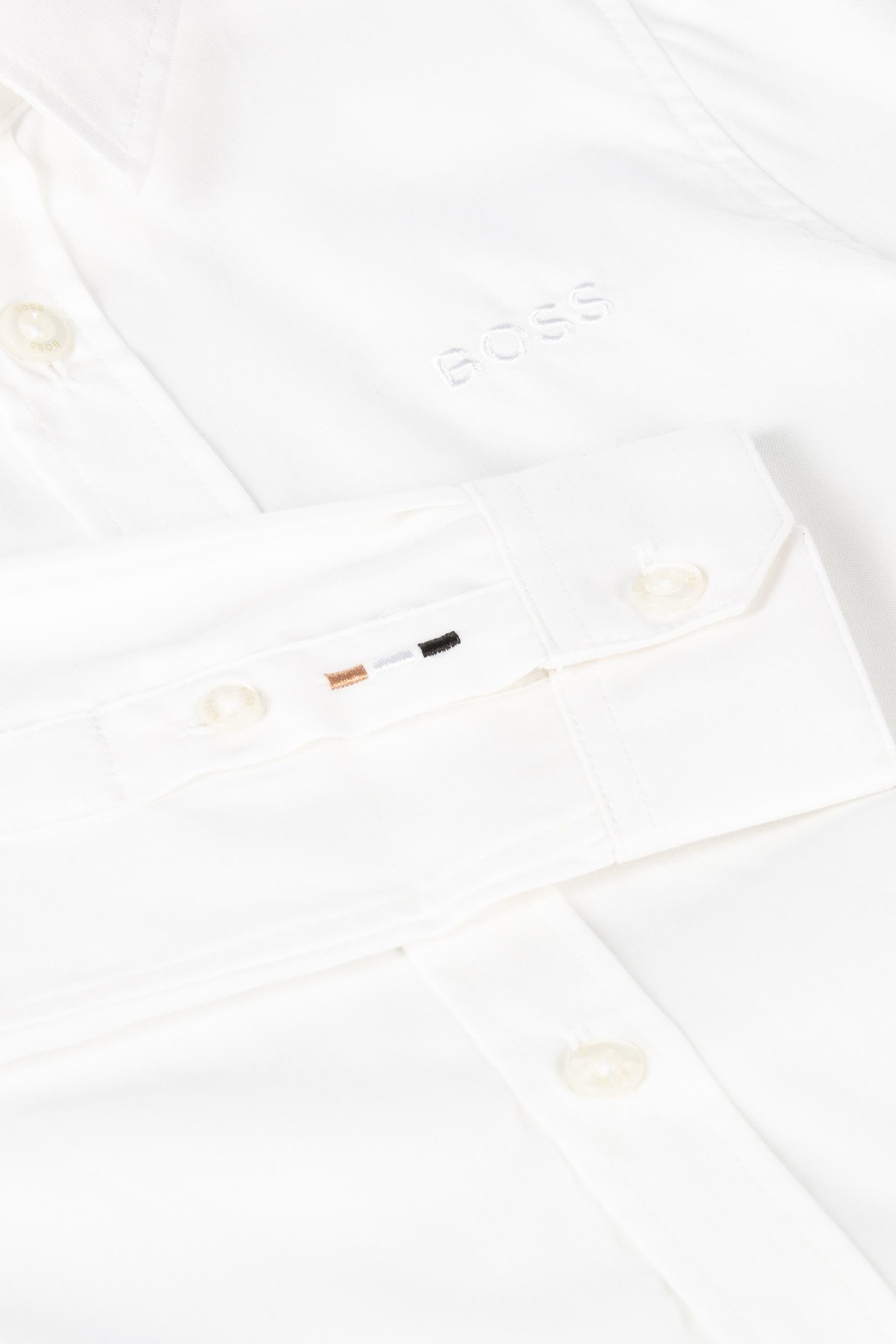 Kids Logo Oxford Cotton Shirt