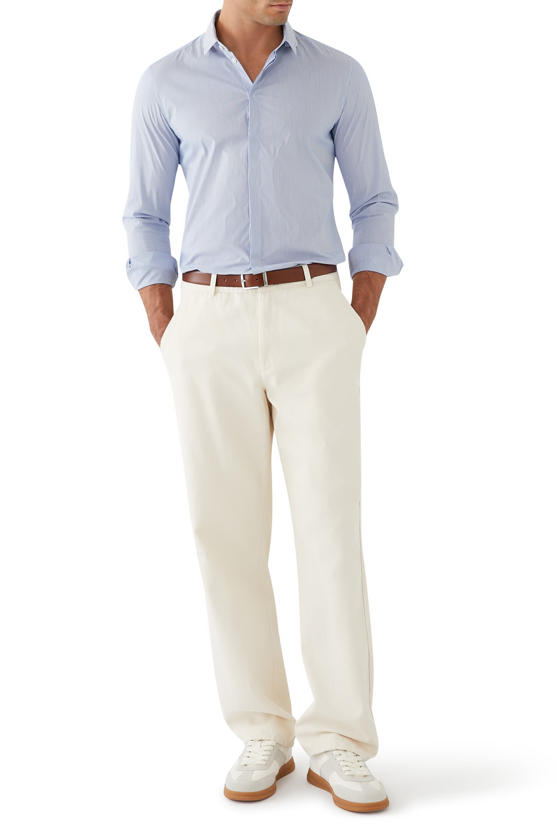 Striped Long-Sleeved T-Shirt