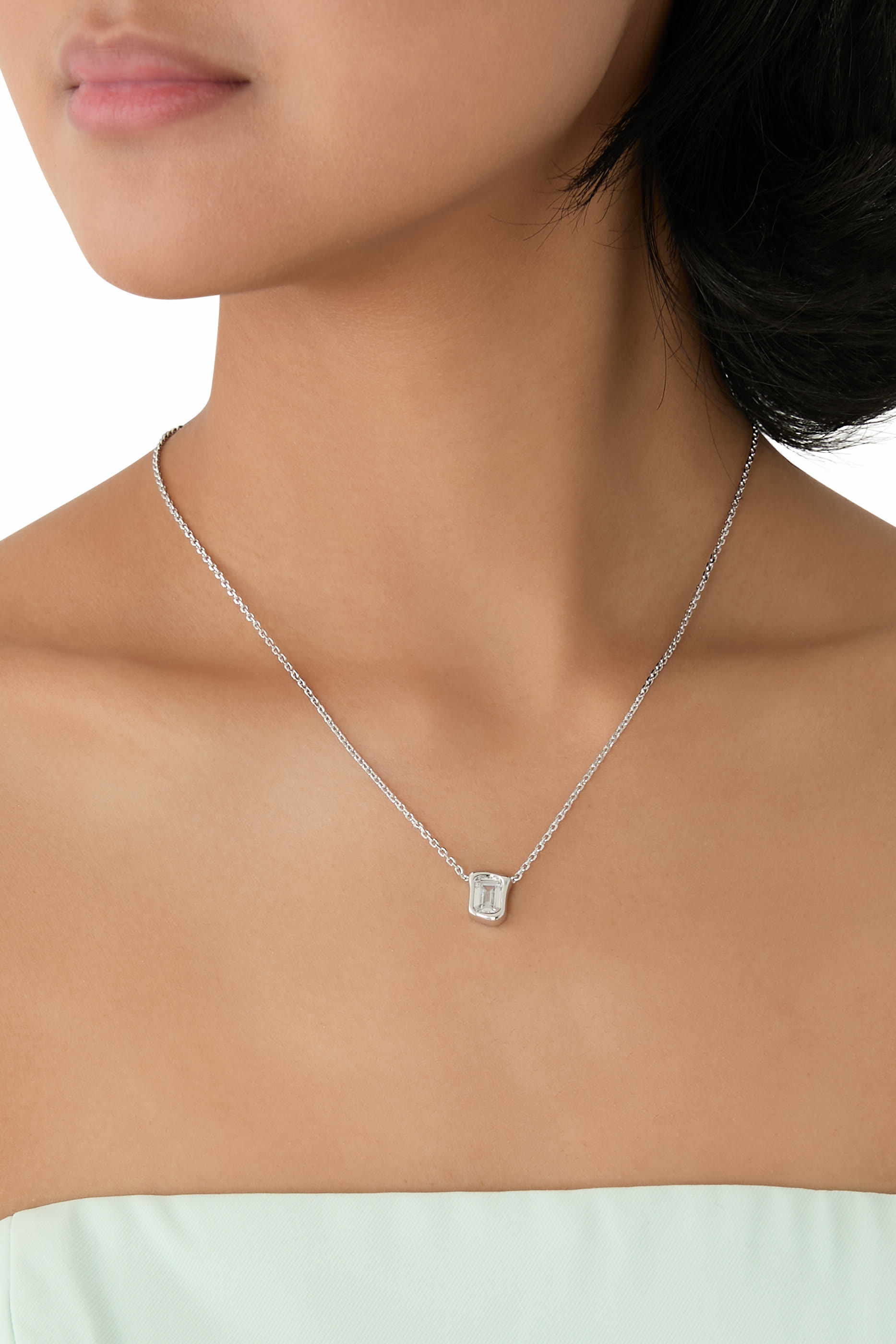 Molten Glass Pendant Necklace